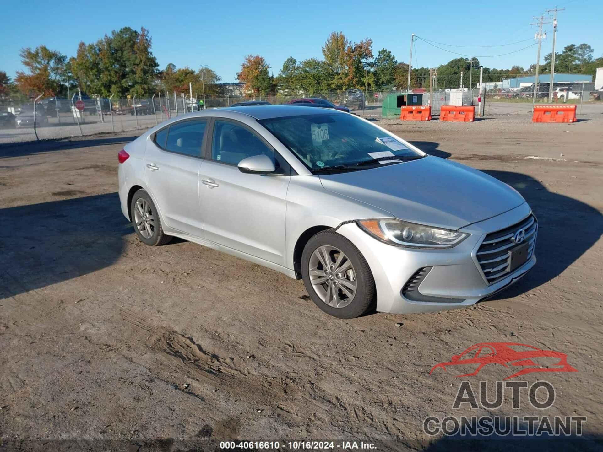 HYUNDAI ELANTRA 2017 - 5NPD84LF7HH038325