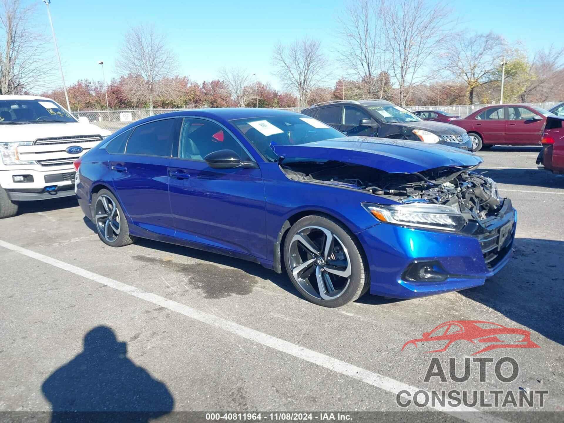 HONDA ACCORD 2021 - 1HGCV1F37MA024027