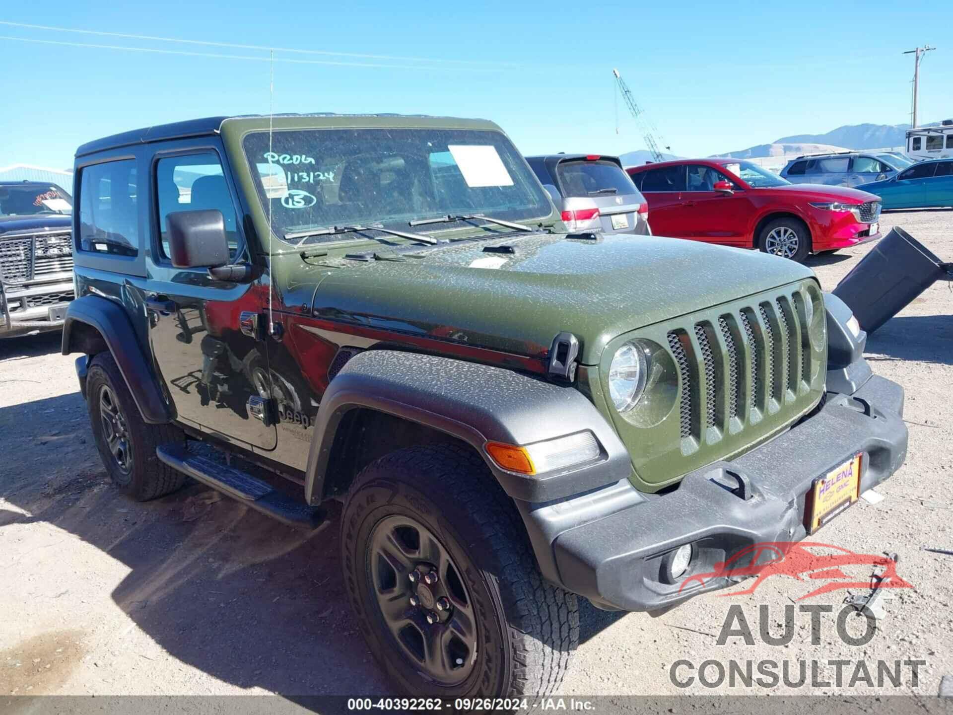 JEEP WRANGLER 2021 - 1C4GJXAG3MW737454