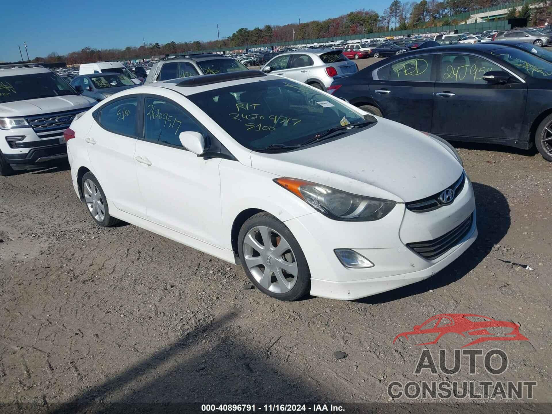 HYUNDAI ELANTRA 2013 - 5NPDH4AE8DH265432