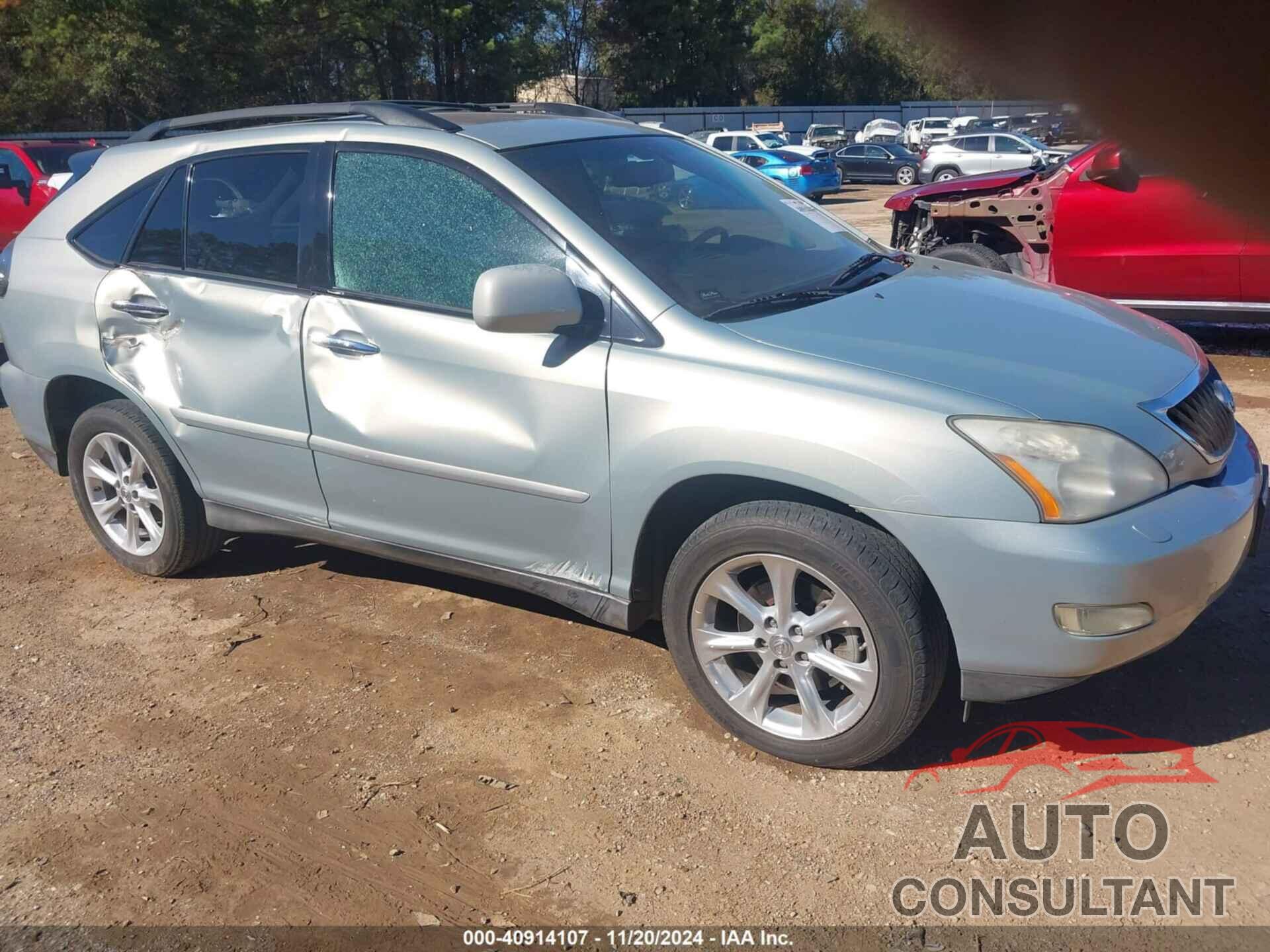 LEXUS RX 350 2009 - 2T2GK31U59C070507