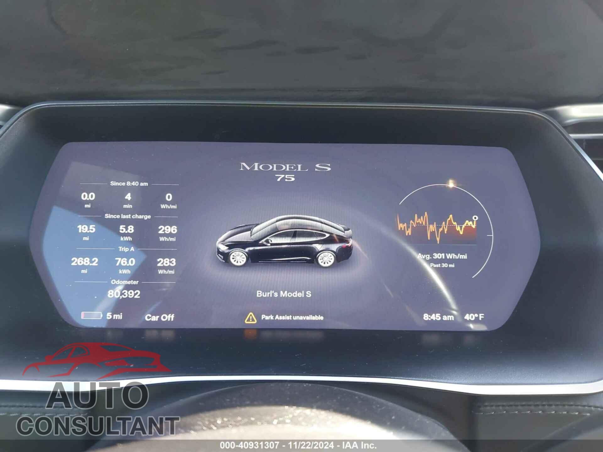 TESLA MODEL S 2017 - 5YJSA1E19HF226094