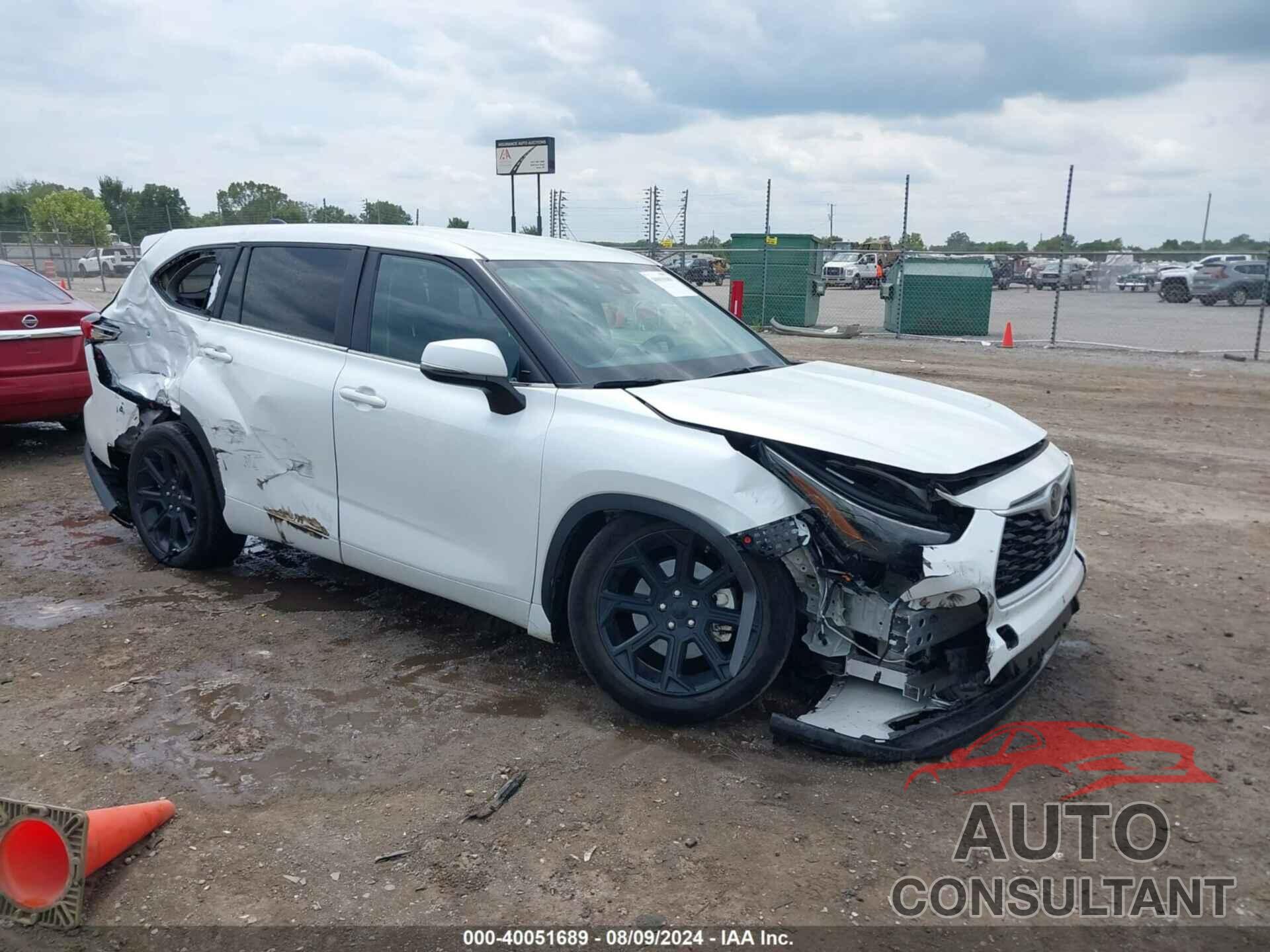 TOYOTA HIGHLANDER 2023 - 5TDKDRAH2PS504451