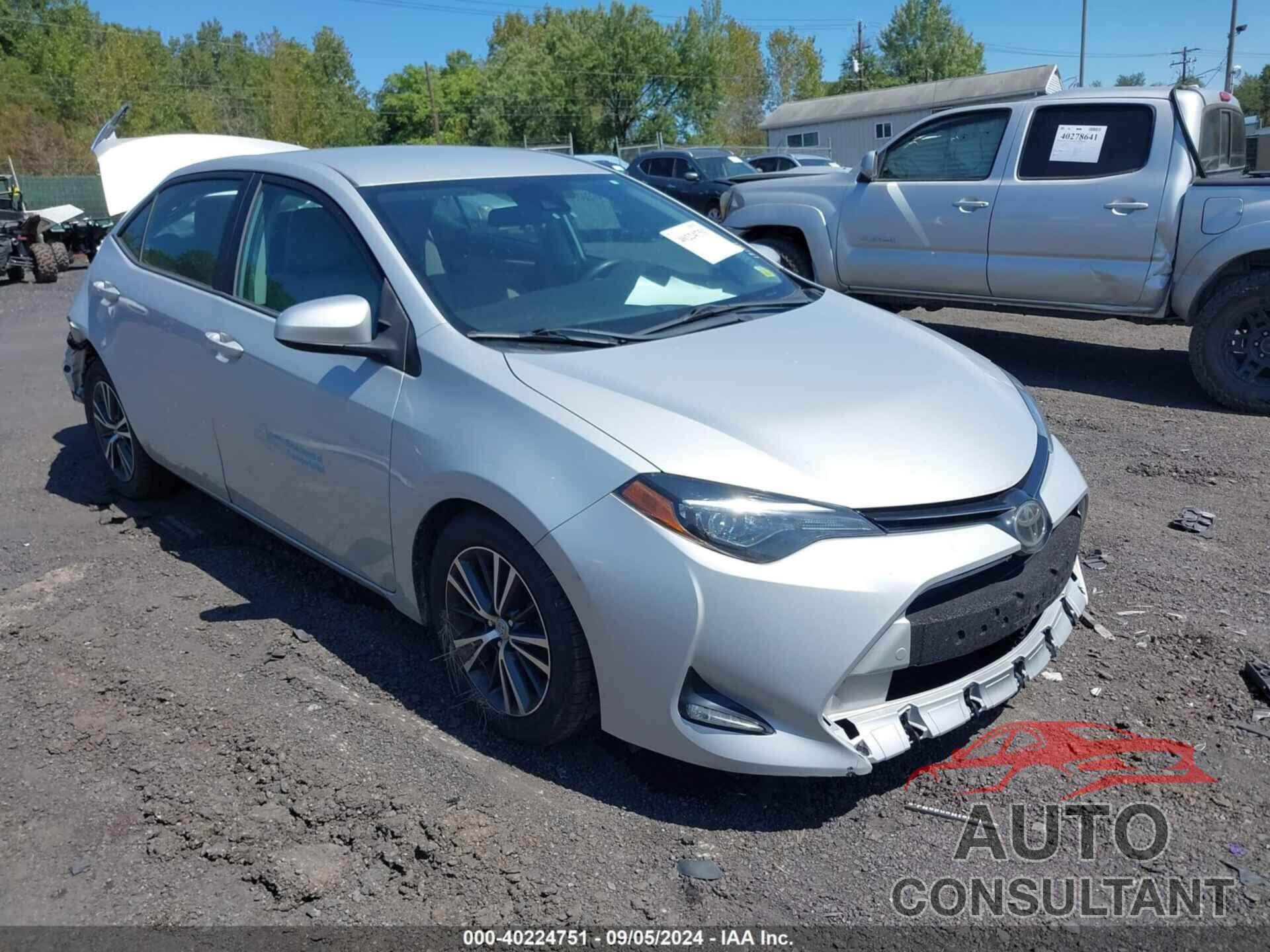 TOYOTA COROLLA 2018 - 2T1BURHE6JC089727