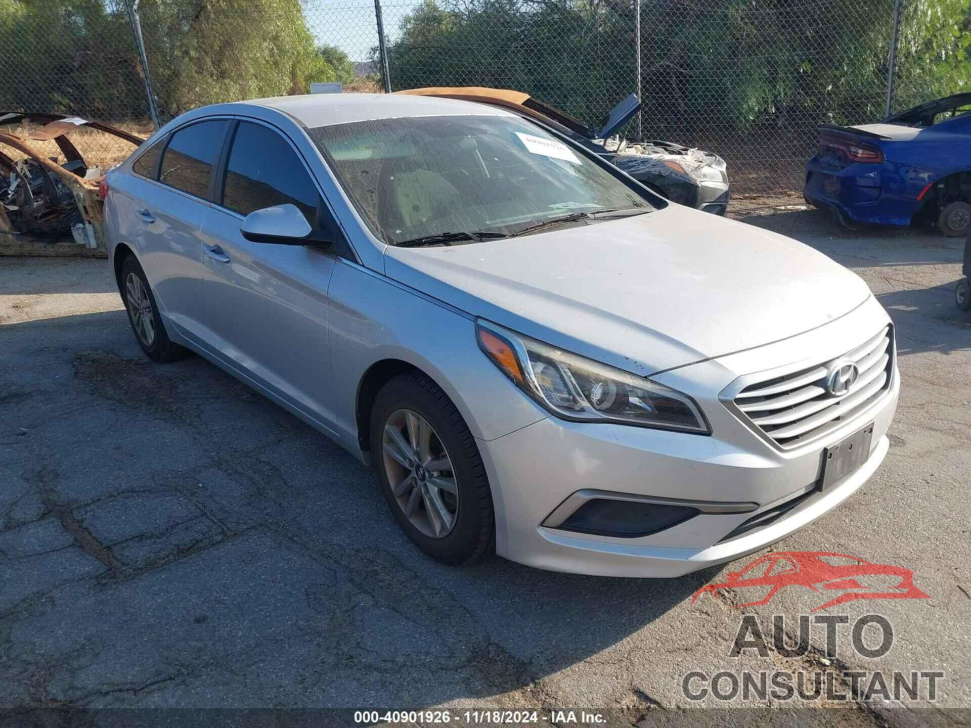 HYUNDAI SONATA 2017 - 5NPE24AFXHH468519