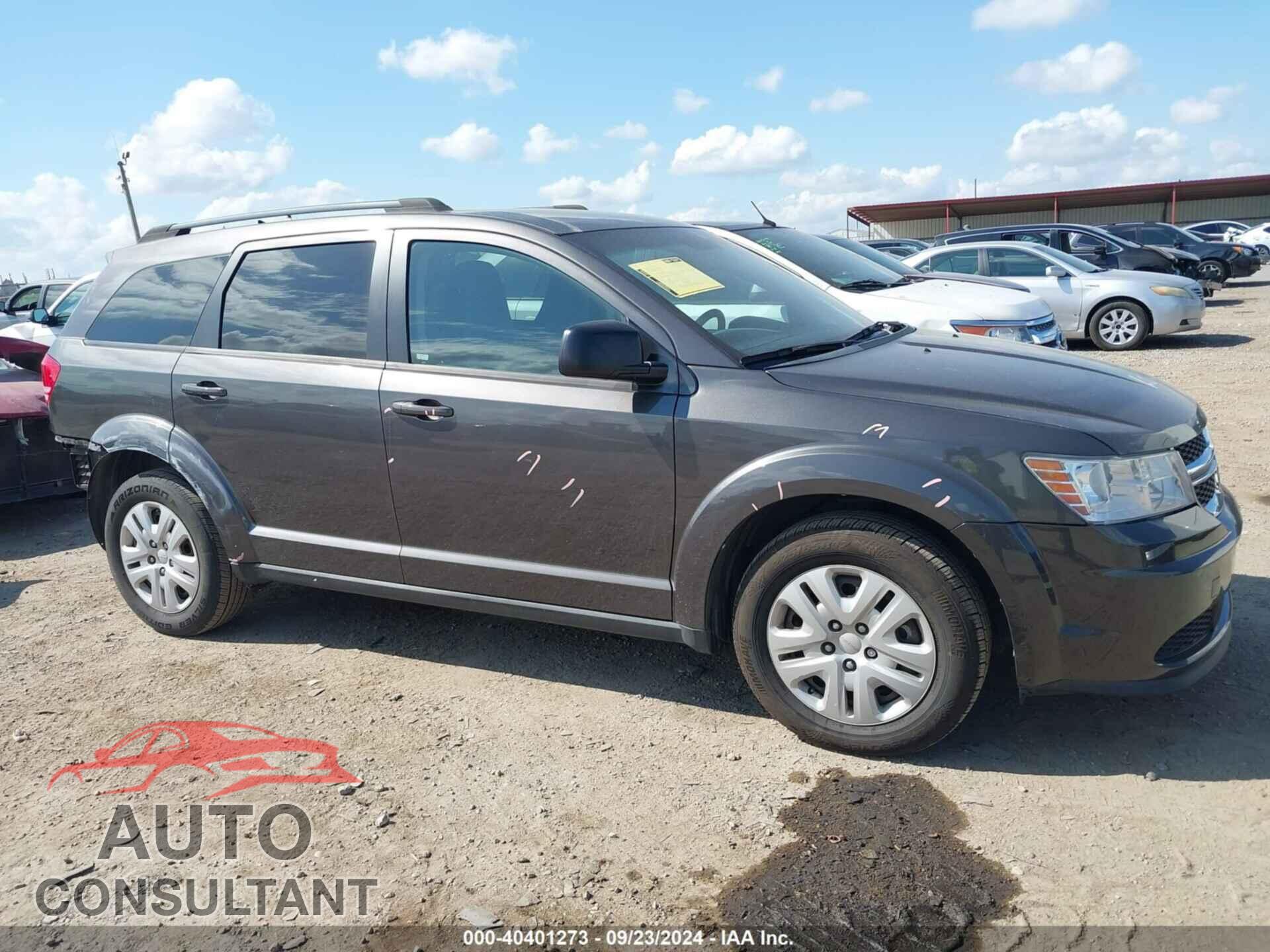 DODGE JOURNEY 2017 - 3C4PDCAB7HT506444