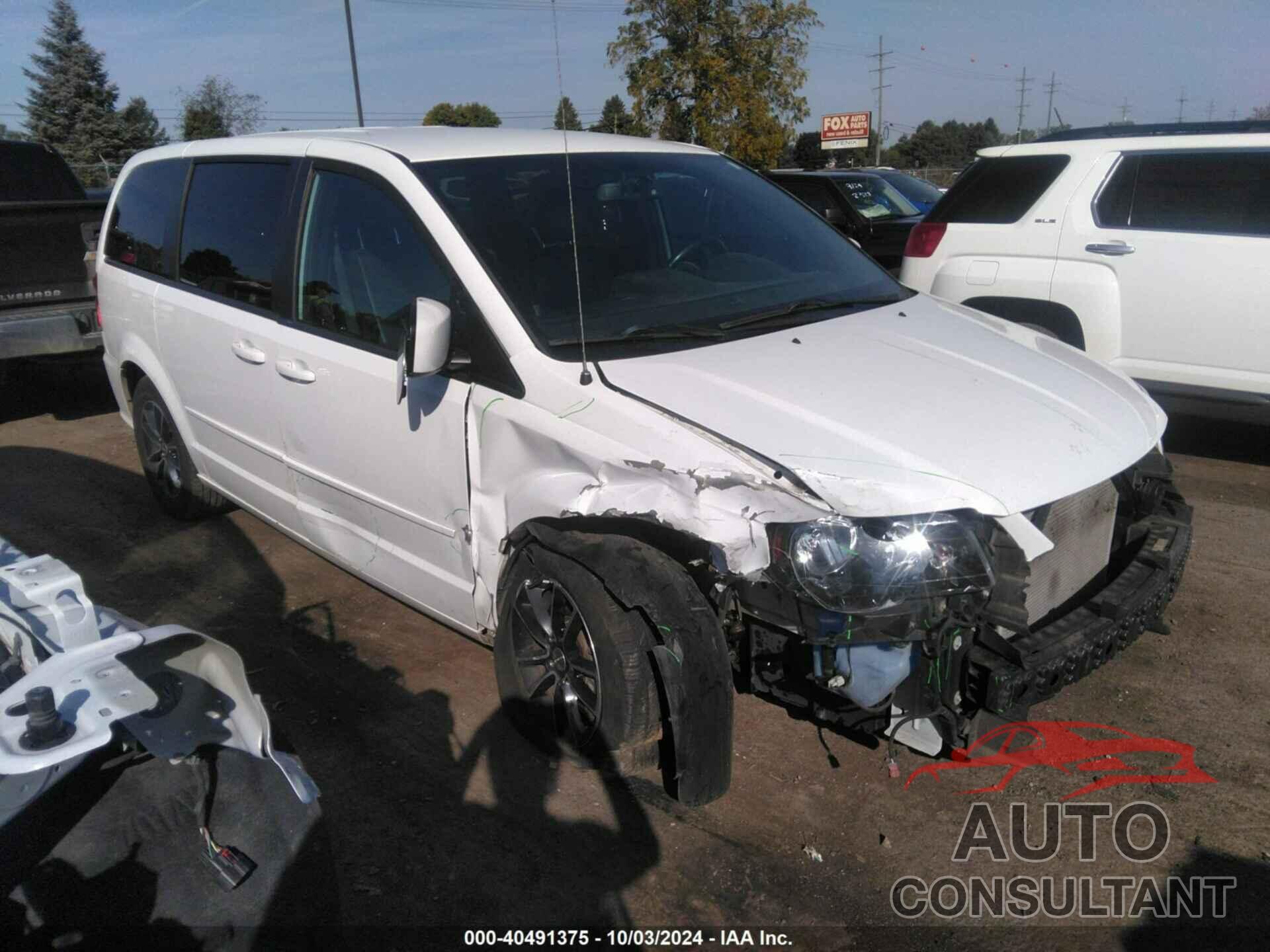 DODGE GRAND CARAVAN 2016 - 2C4RDGEG6GR399510