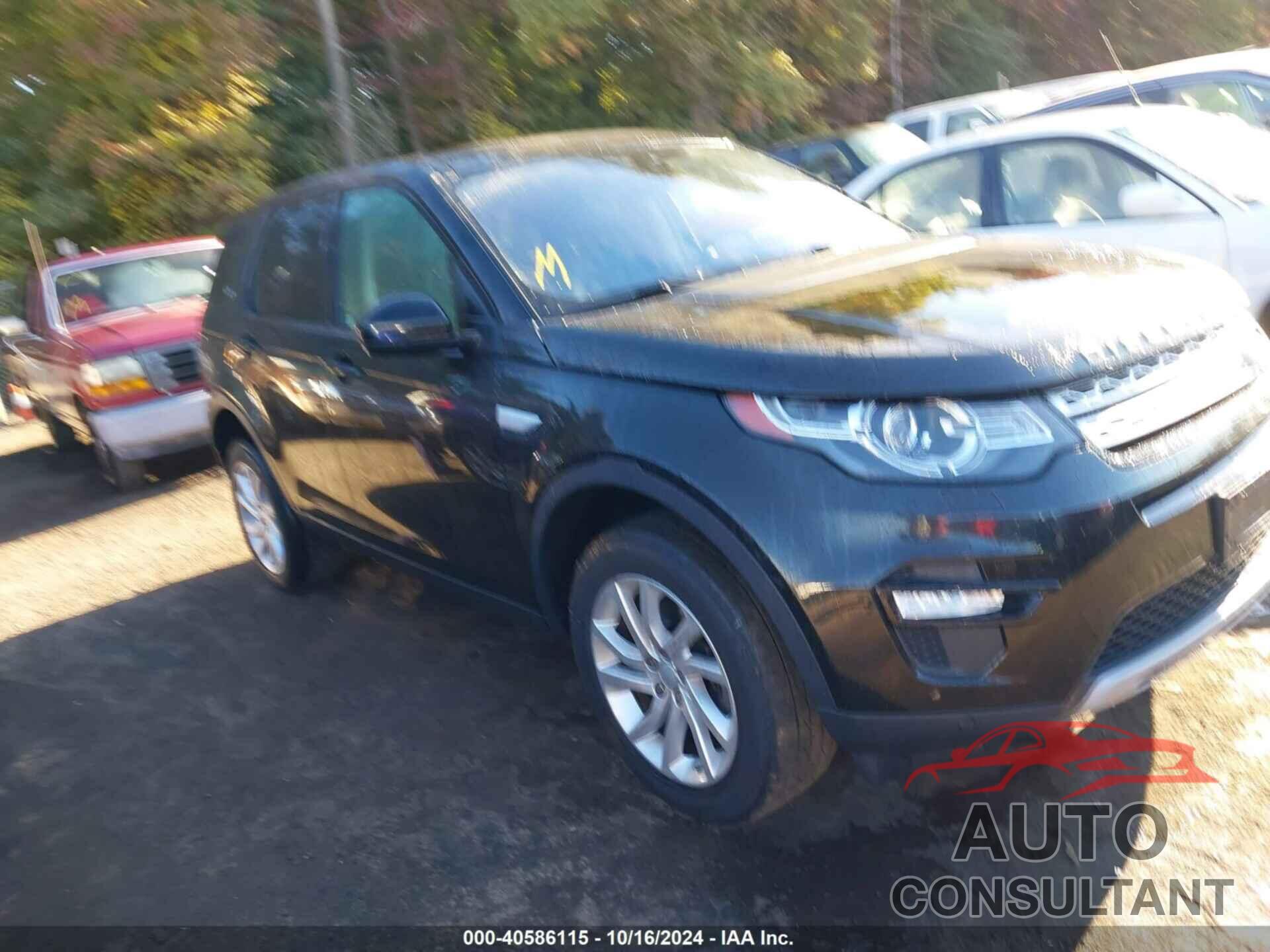 LAND ROVER DISCOVERY SPORT 2017 - SALCR2BG1HH663141
