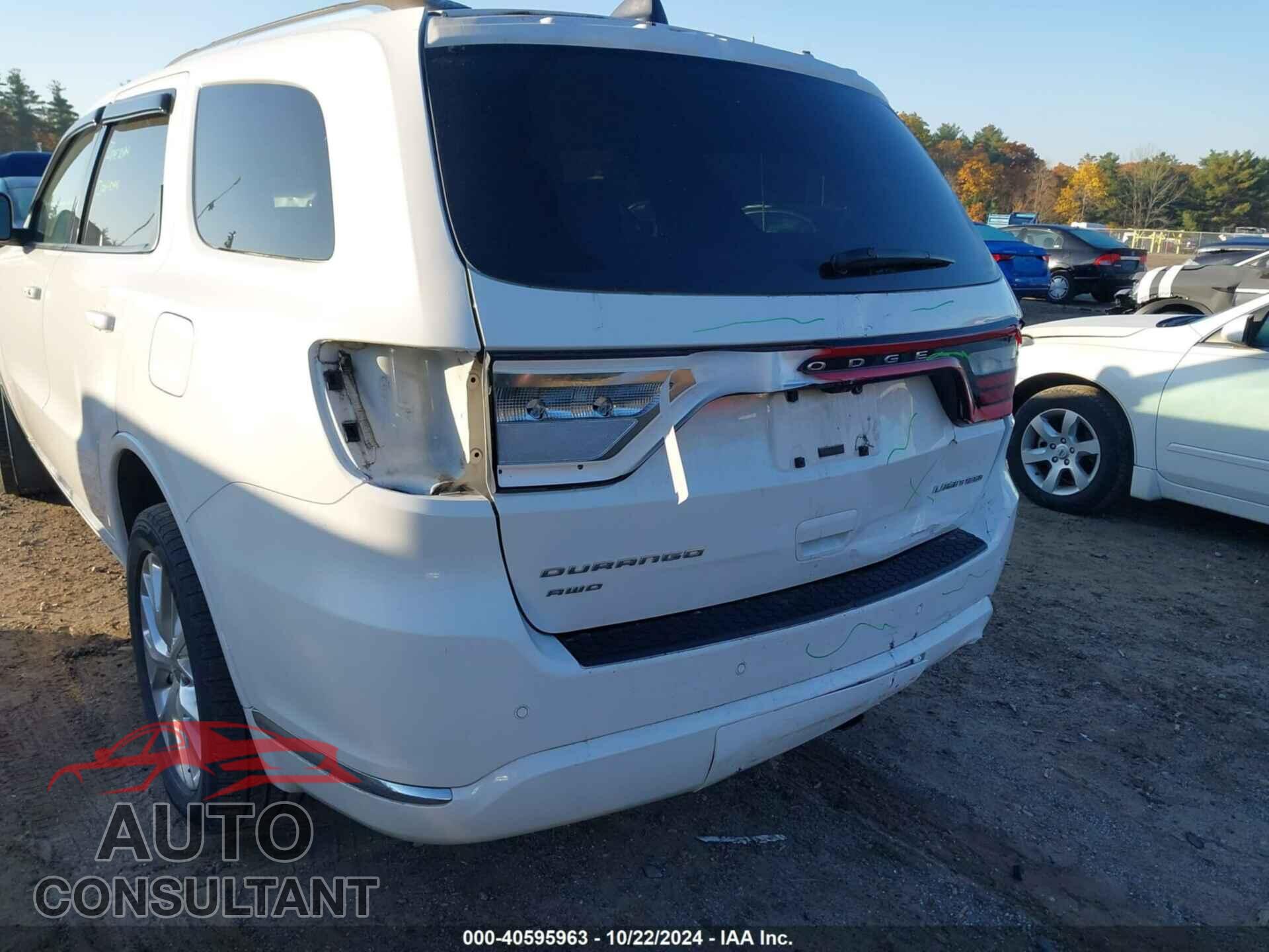 DODGE DURANGO 2016 - 1C4RDJDG8GC433549