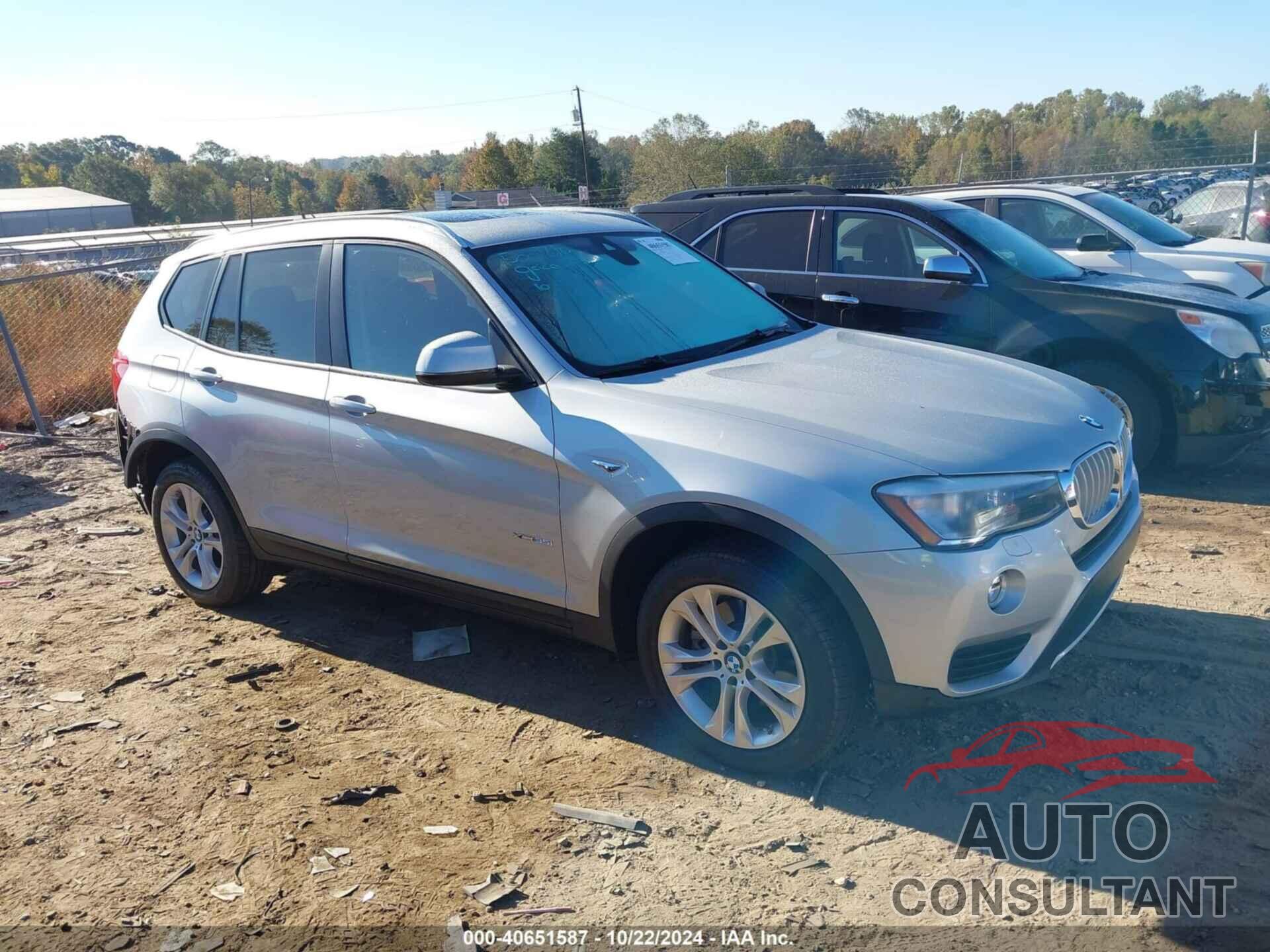 BMW X3 2016 - 5UXWX7C5XG0R18465