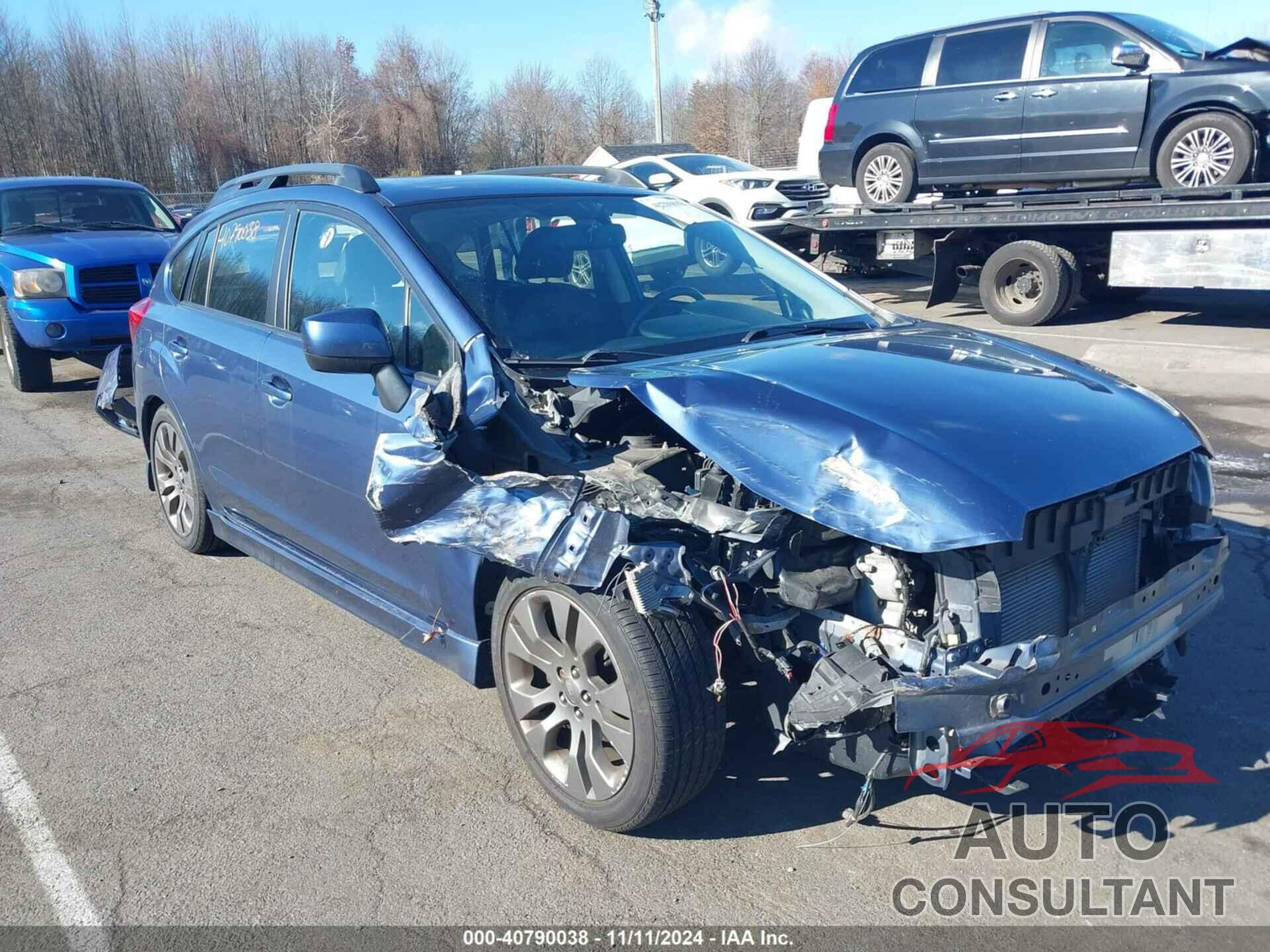 SUBARU IMPREZA 2013 - JF1GPAS61D2817544