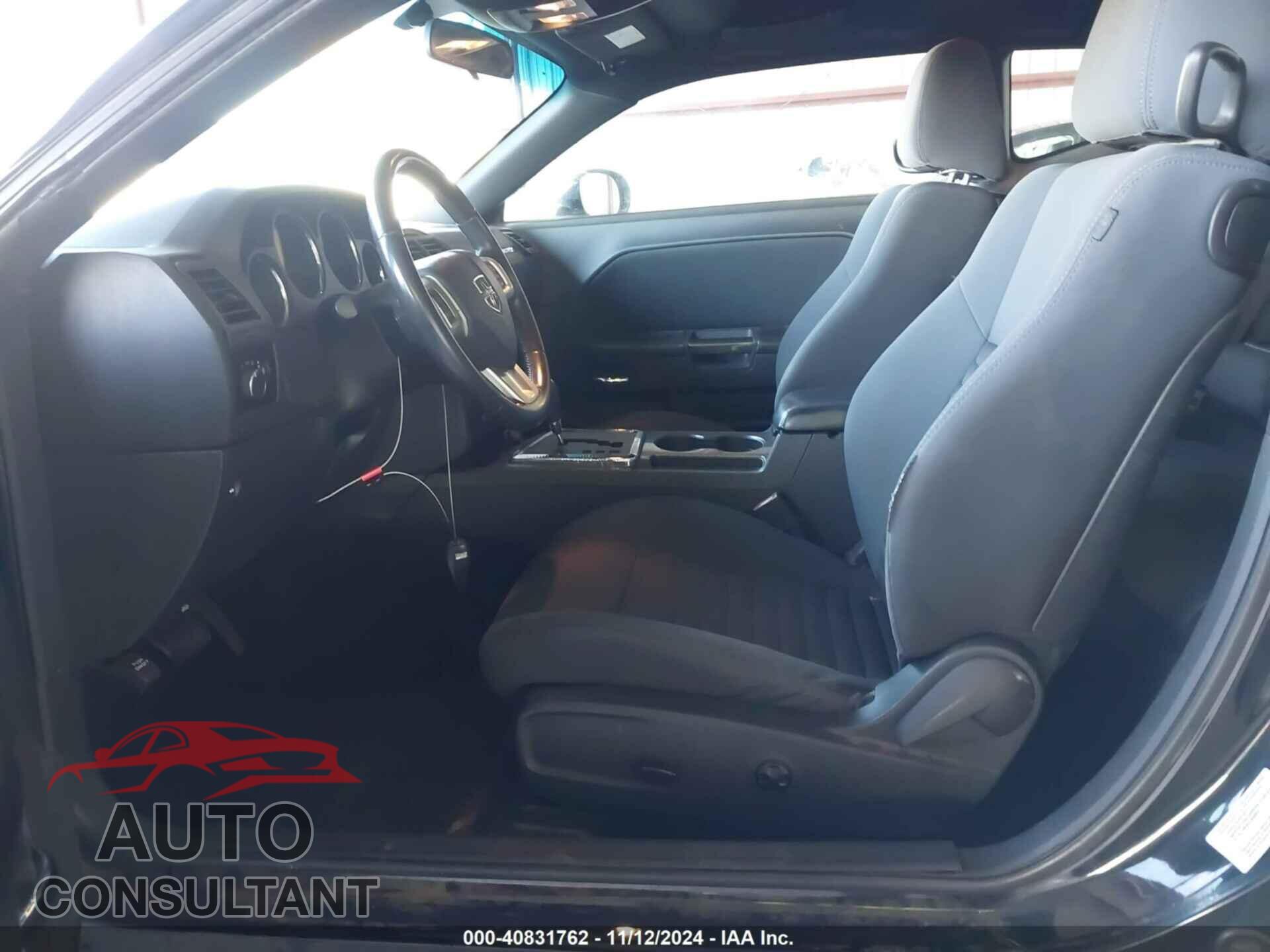 DODGE CHALLENGER 2013 - 2C3CDYAG3DH510702
