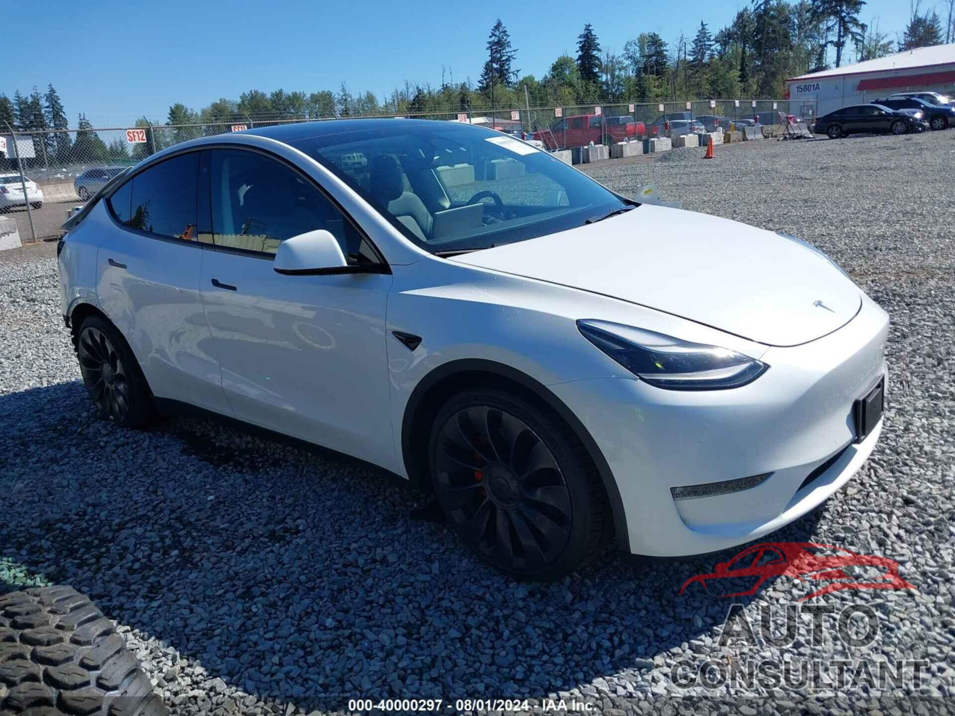 TESLA MODEL Y 2022 - 7SAYGDEFXNF394668