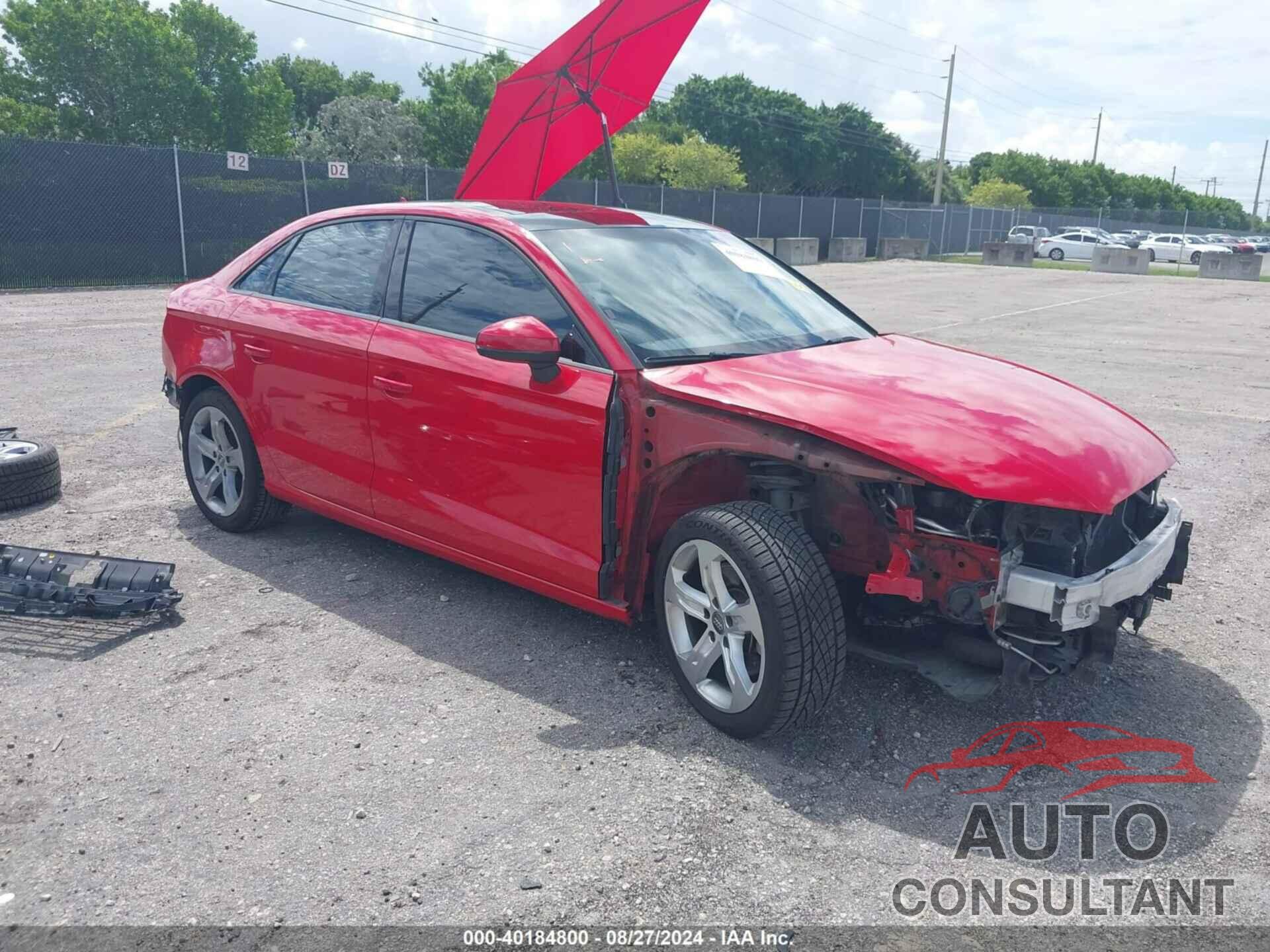 AUDI A3 2017 - WAUAUGFF8H1037538