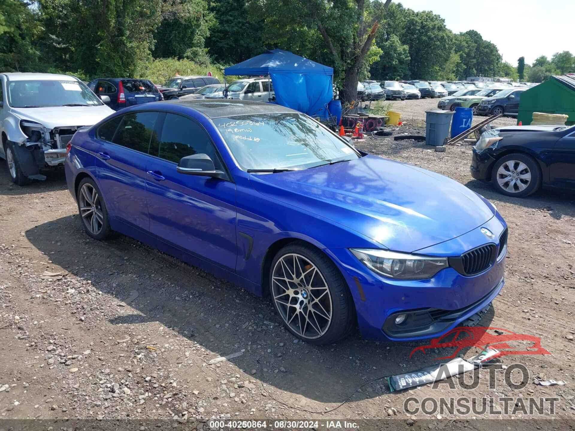 BMW 430I GRAN COUPE 2019 - WBA4J1C59KBM17570