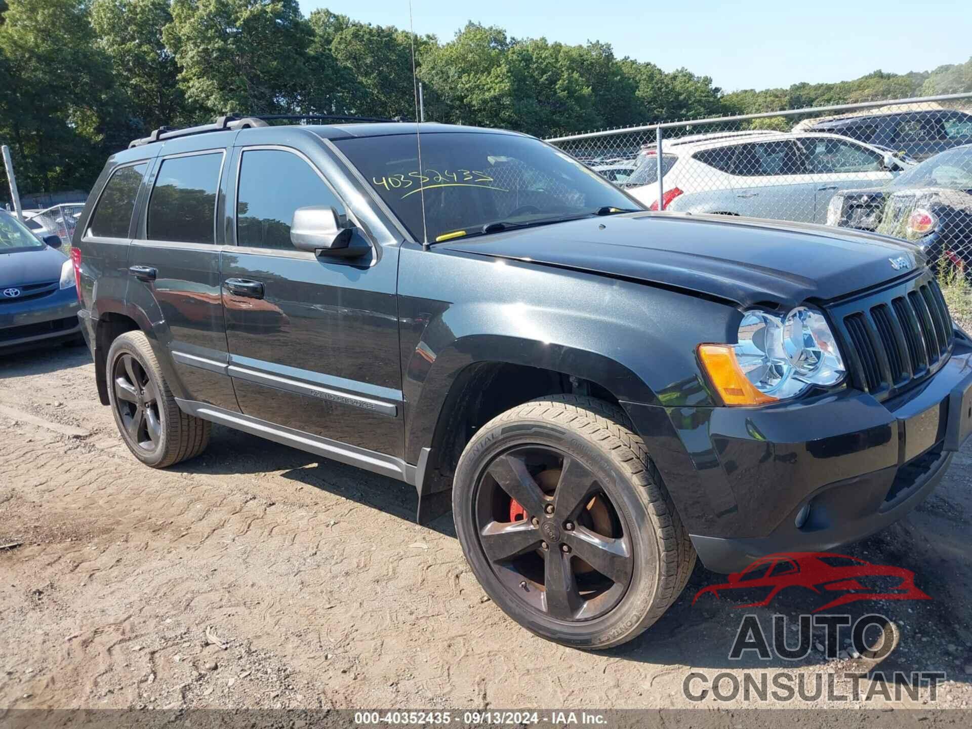 JEEP GRAND CHEROKEE 2009 - 1J8GR48K09C532709