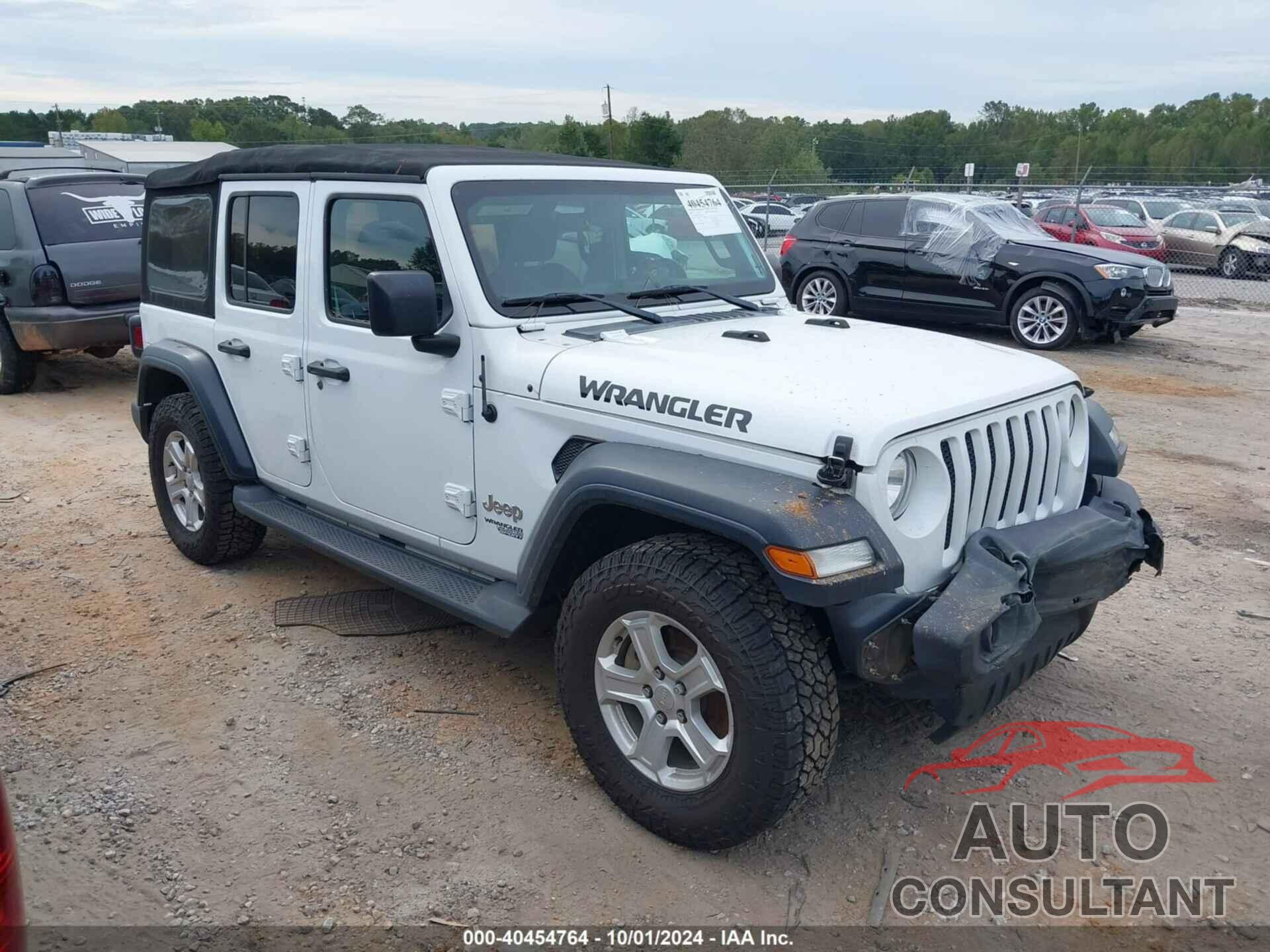 JEEP WRANGLER UNLIMITED 2018 - 1C4HJXDG3JW157827