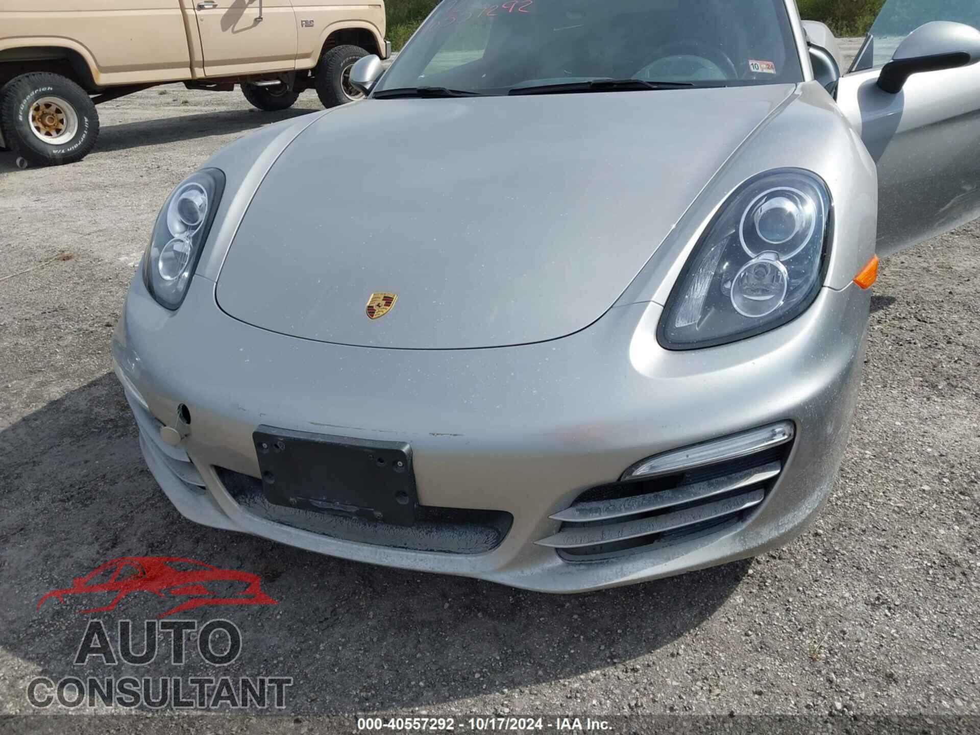 PORSCHE BOXSTER 2013 - WP0CA2A88DS113862