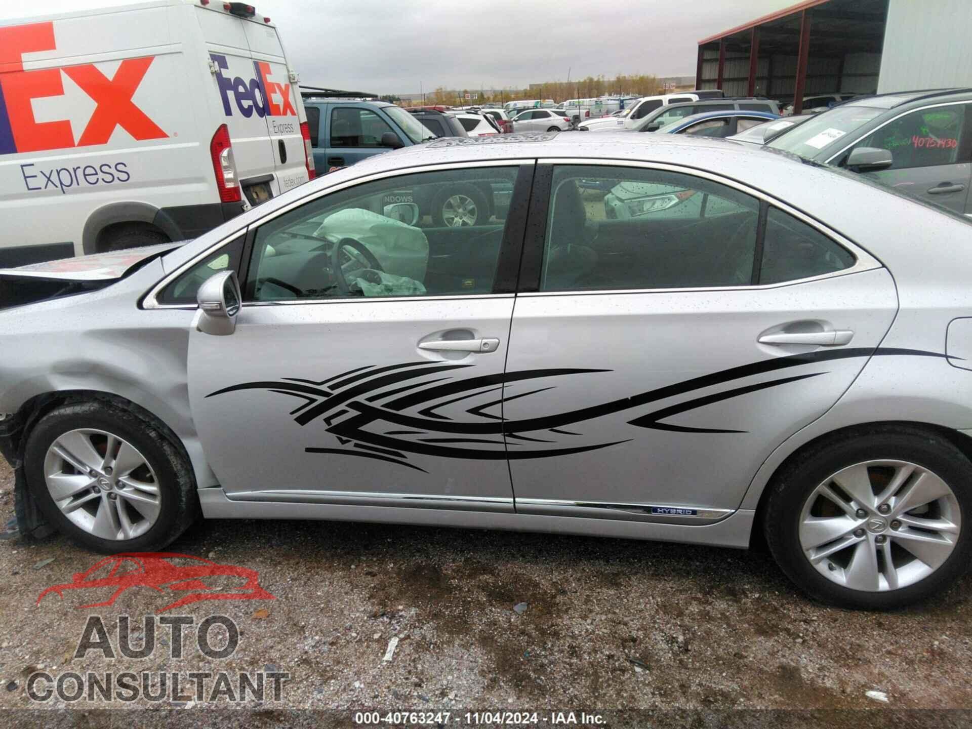 LEXUS HS 250H 2010 - JTHBB1BA1A2036699