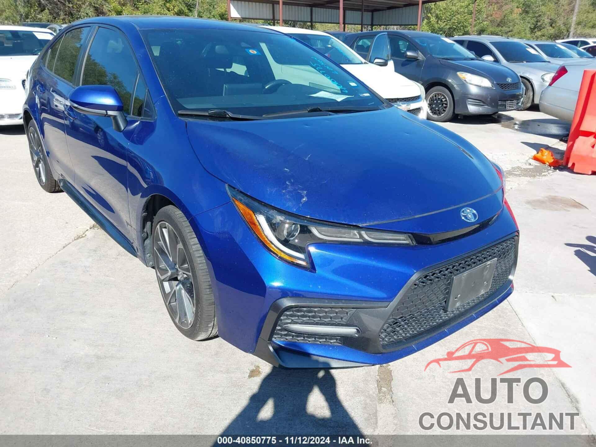 TOYOTA COROLLA 2021 - JTDS4MCE7MJ062927