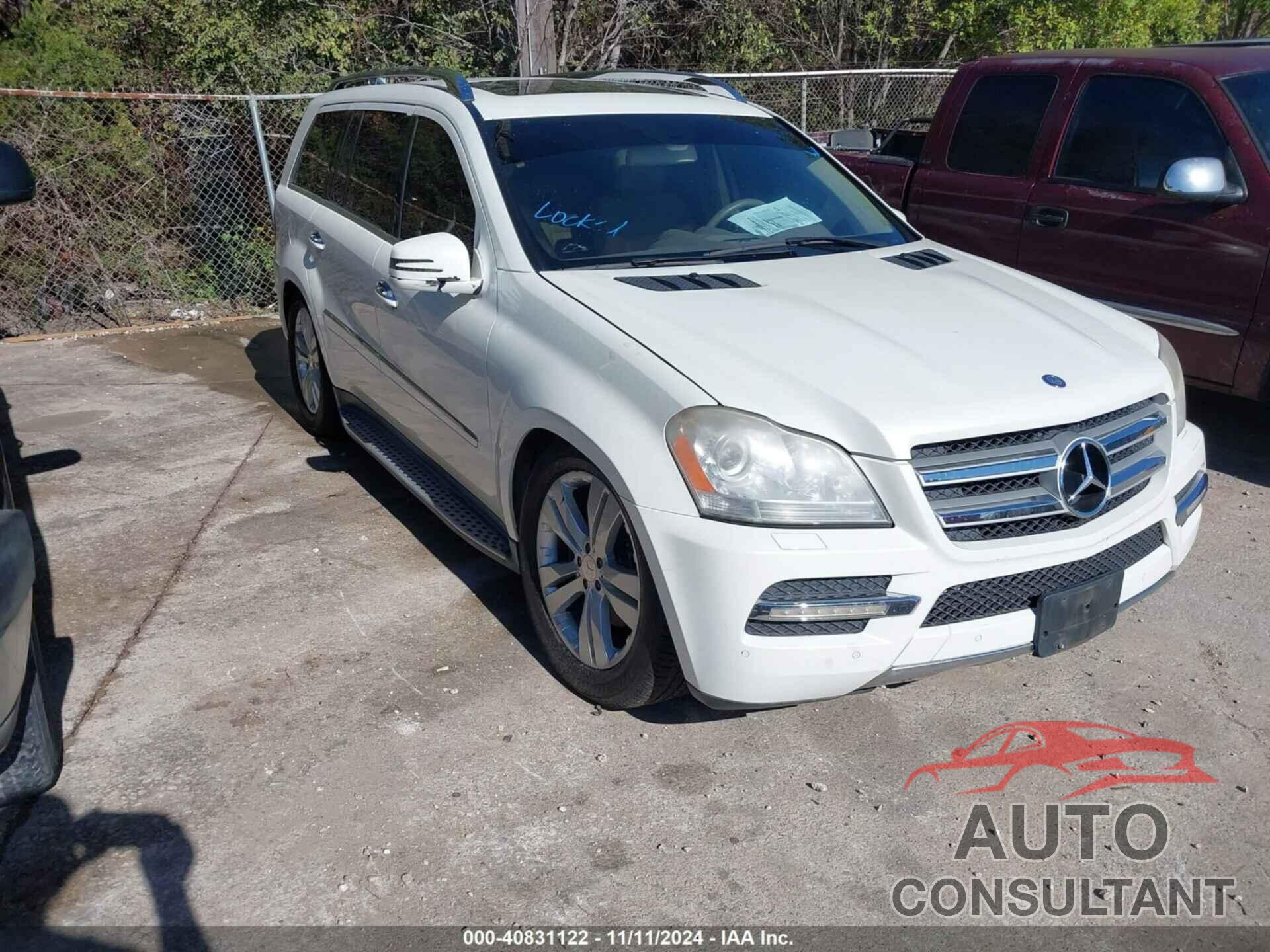 MERCEDES-BENZ GL 450 2012 - 4JGBF7BE4CA764825