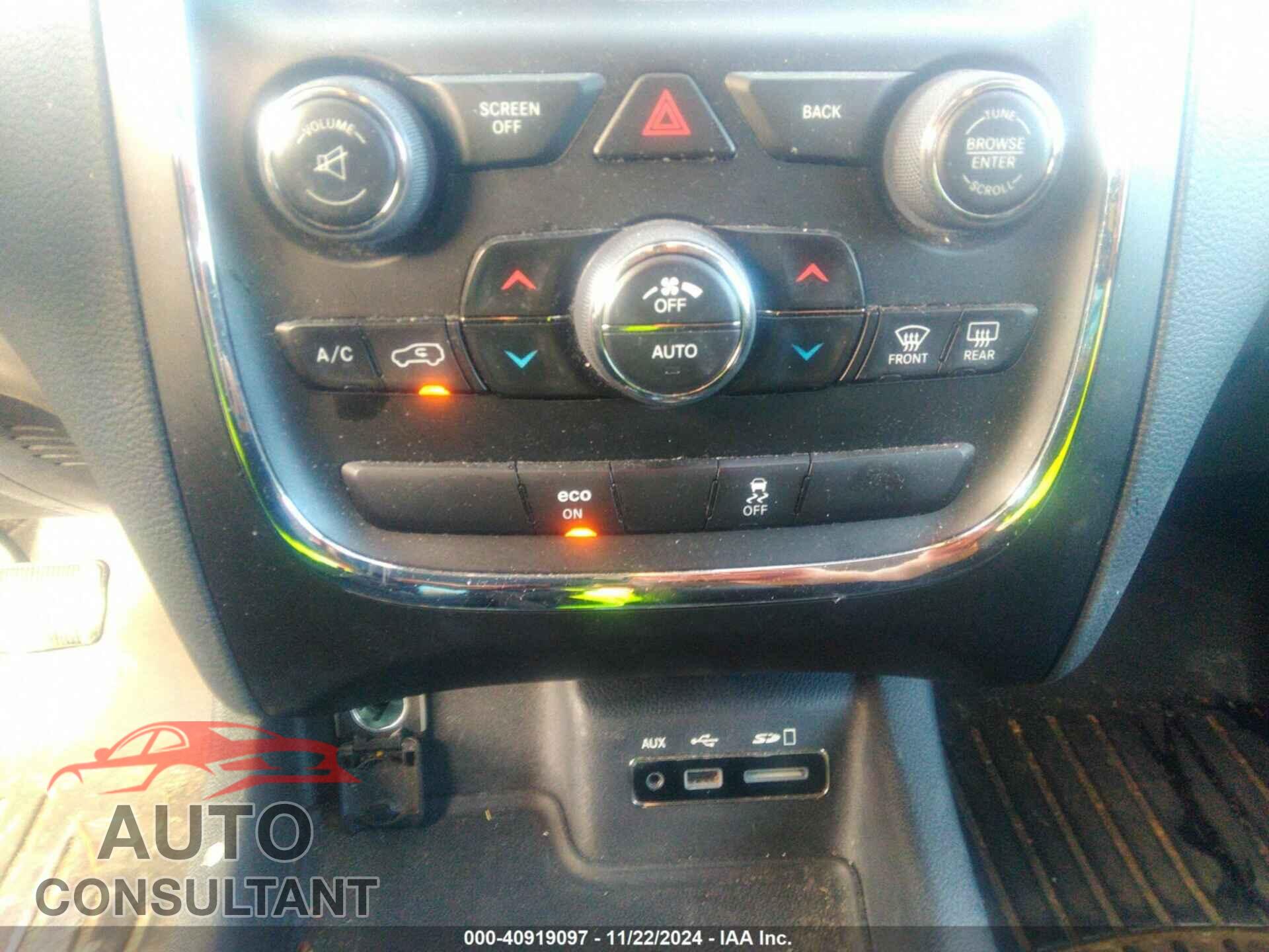 DODGE DURANGO 2015 - 1C4RDJAG1FC128333