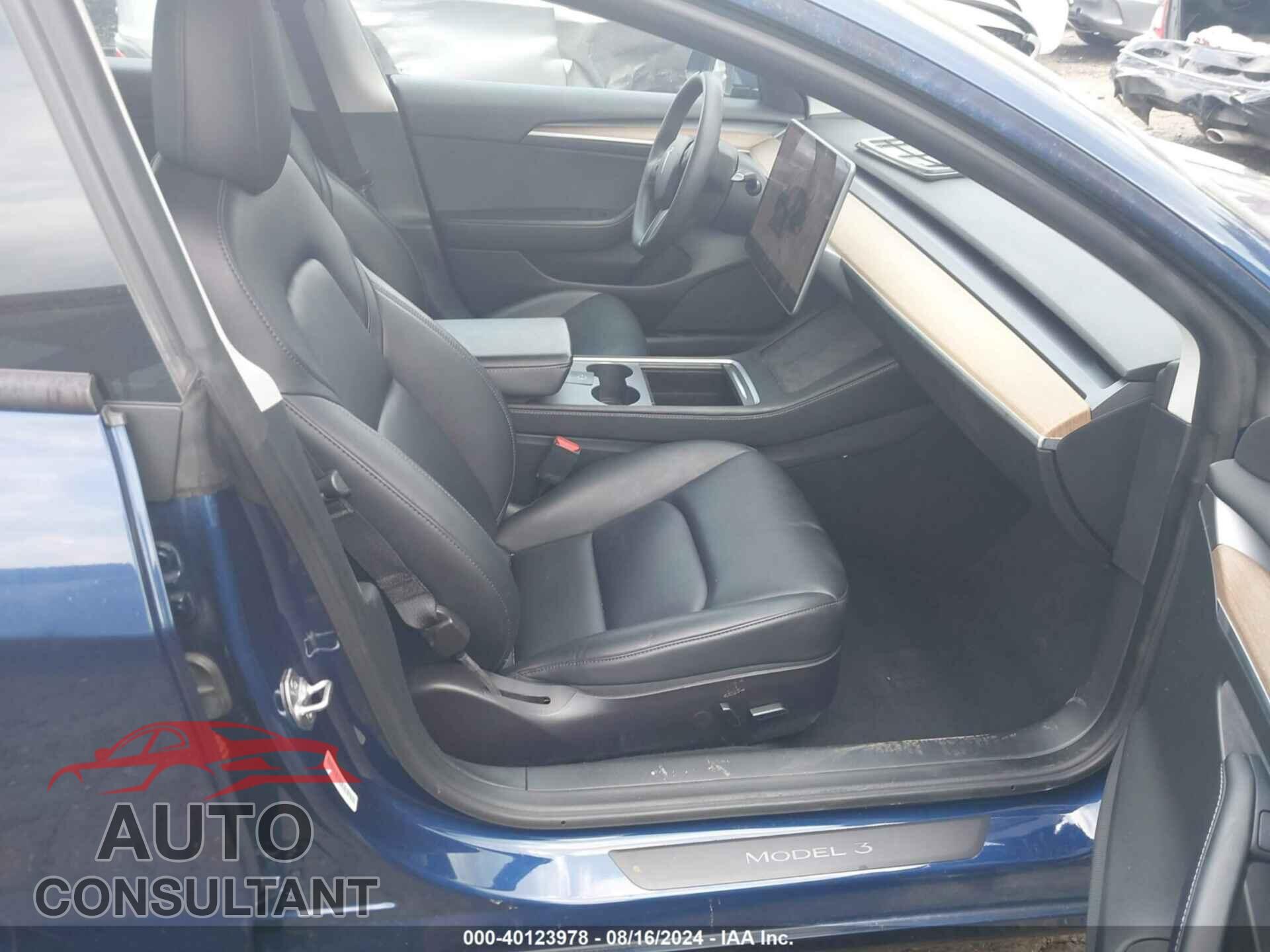 TESLA MODEL 3 2022 - 5YJ3E1EAXNF187844