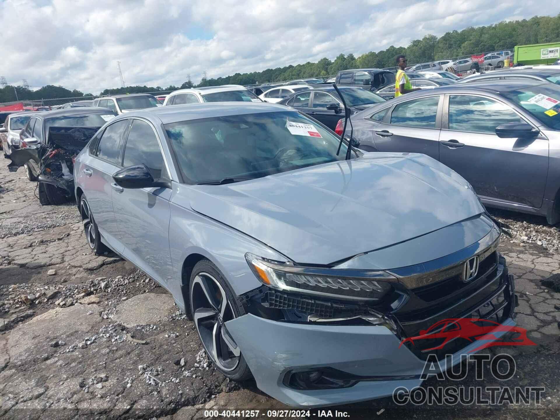 HONDA ACCORD 2021 - 1HGCV1F38MA017412