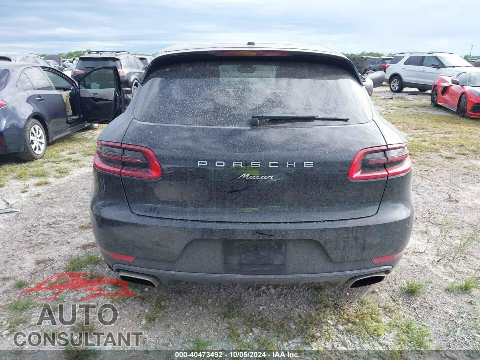 PORSCHE MACAN 2017 - WP1AA2A51HLB06604