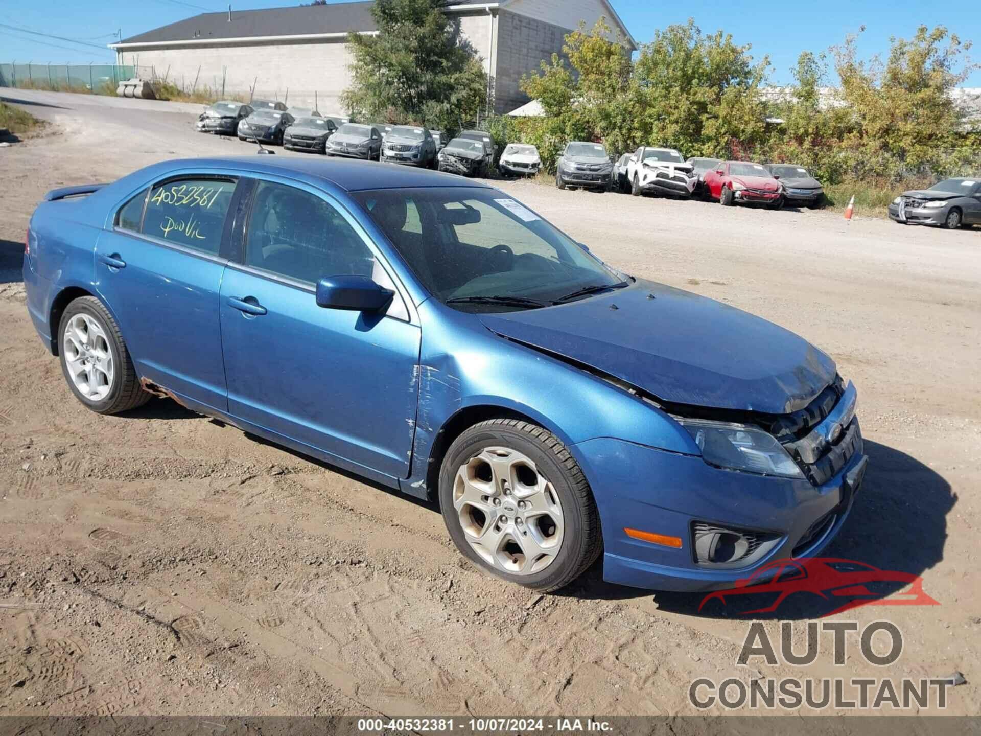 FORD FUSION 2010 - 3FAHP0HA7AR338823