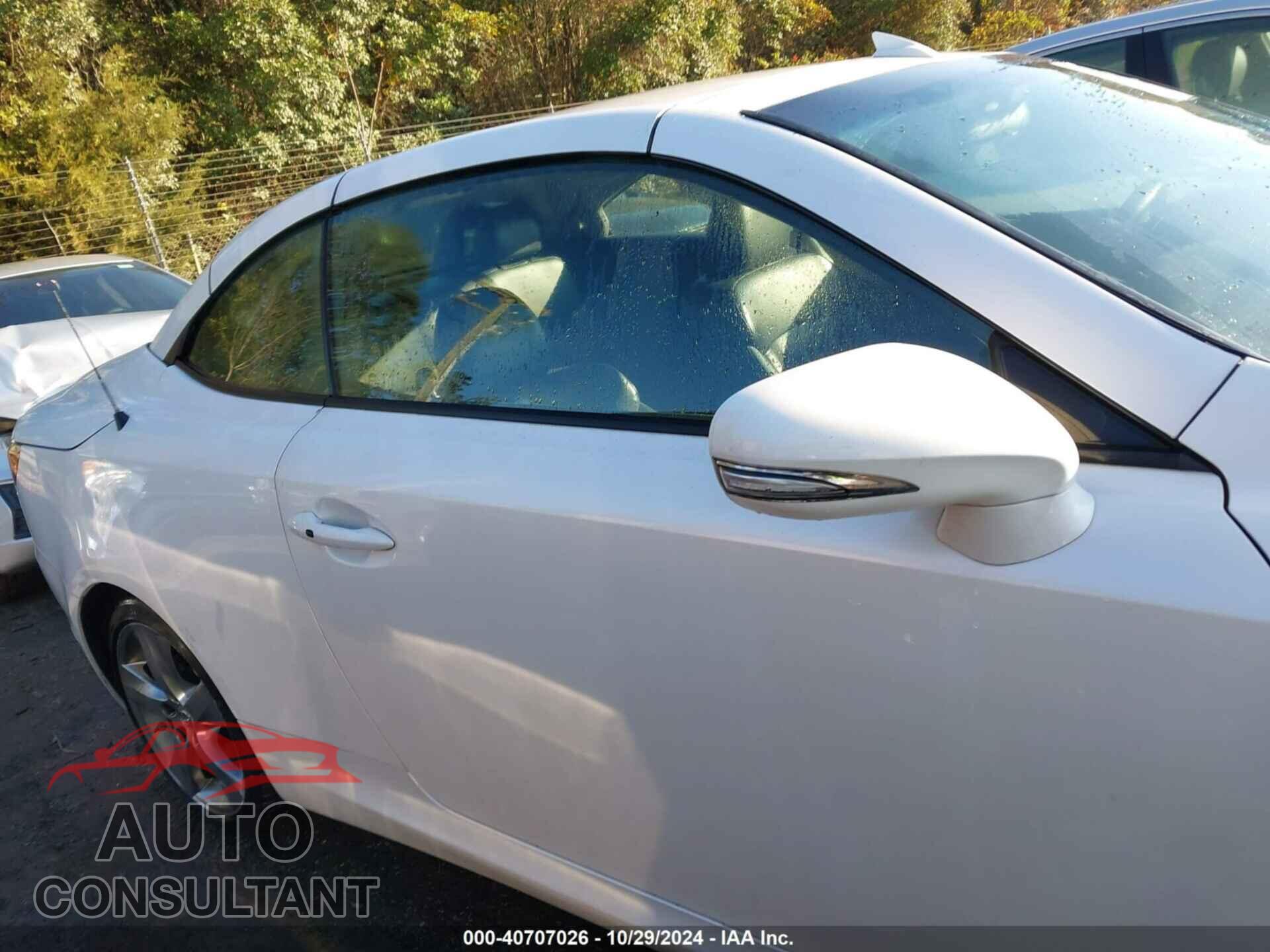 LEXUS IS 350C 2010 - JTHFE2C25A2504536