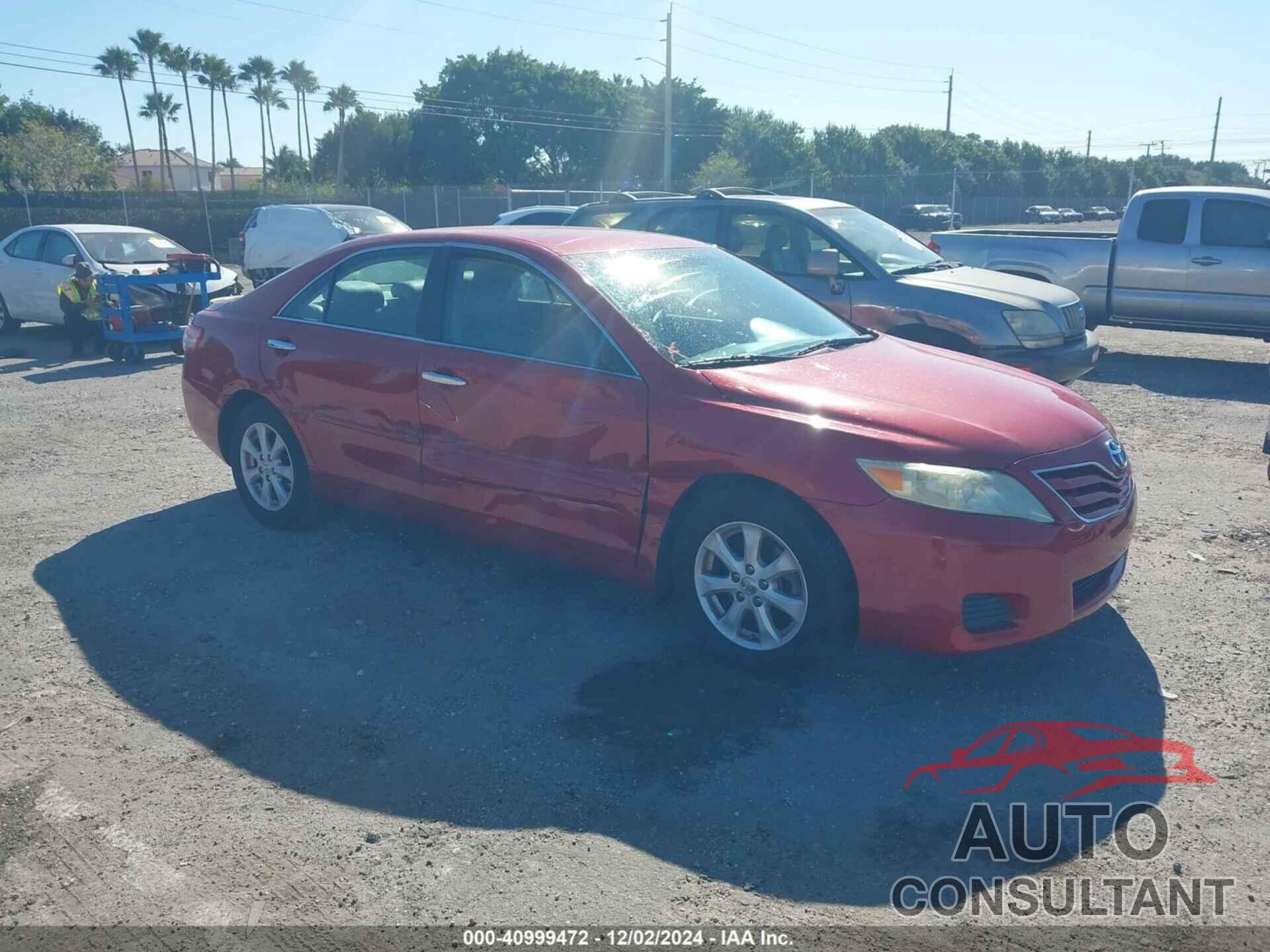 TOYOTA CAMRY 2010 - 4T1BF3EK1AU079154