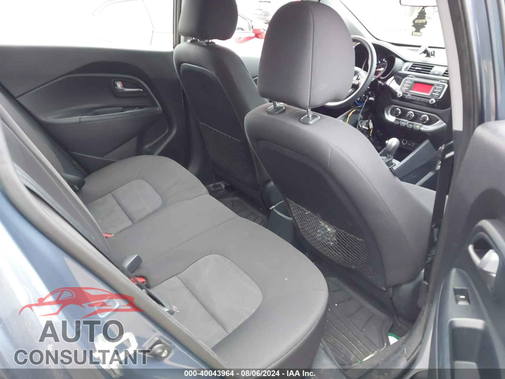 KIA RIO 2016 - KNADM4A33G6558564