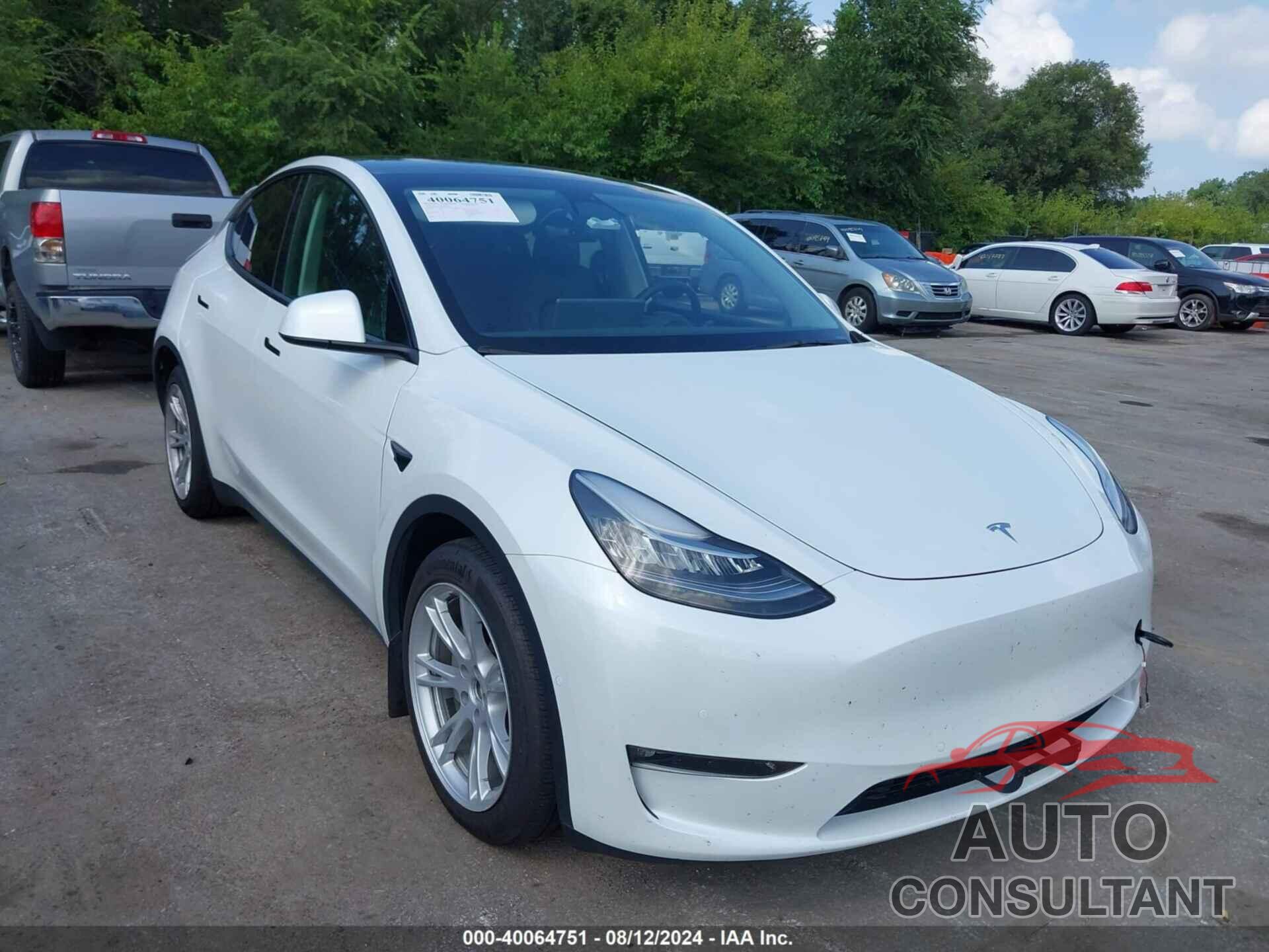 TESLA MODEL Y 2022 - 7SAYGAEE9NF569966