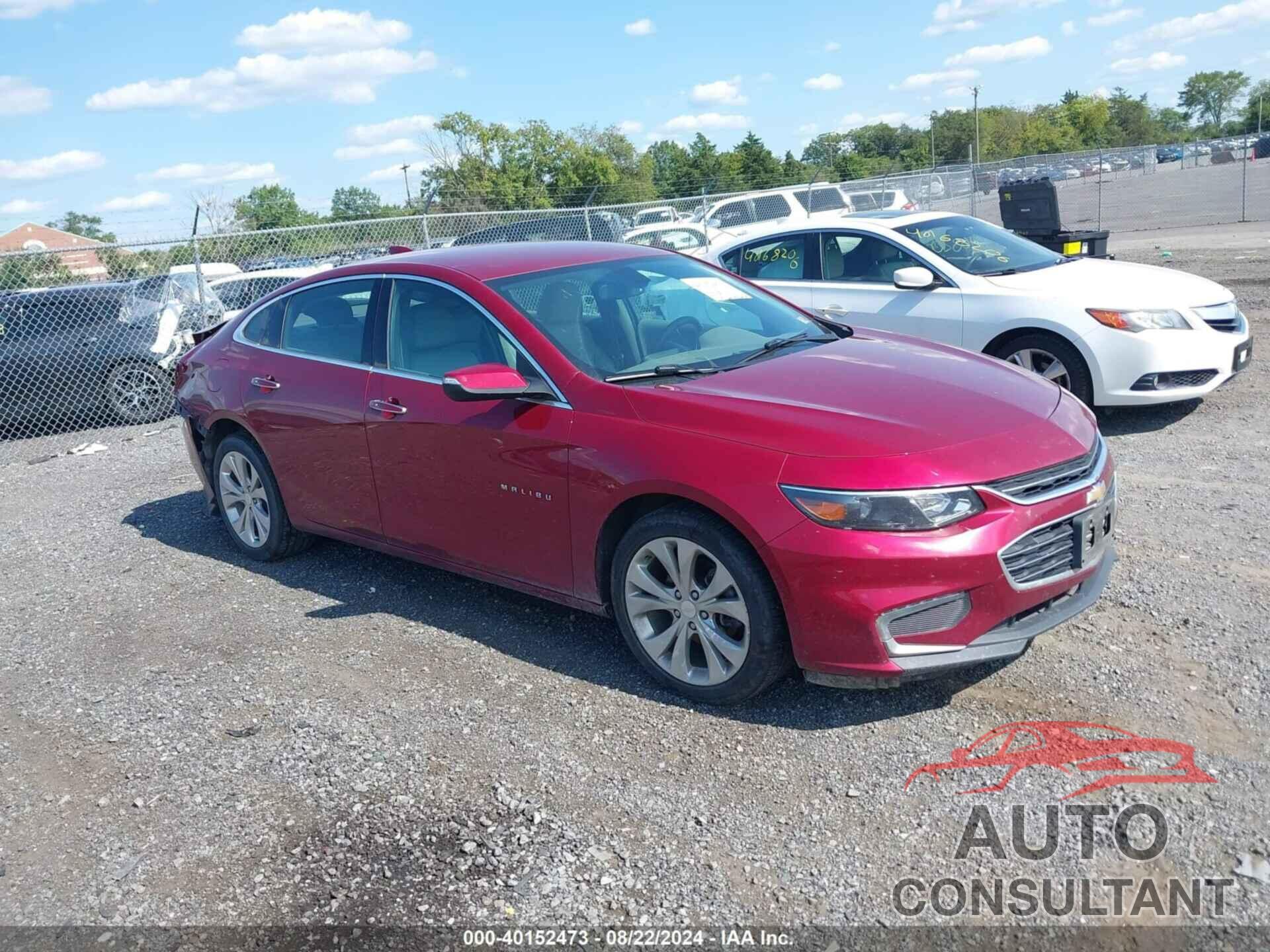 CHEVROLET MALIBU 2018 - 1G1ZE5SX8JF114982