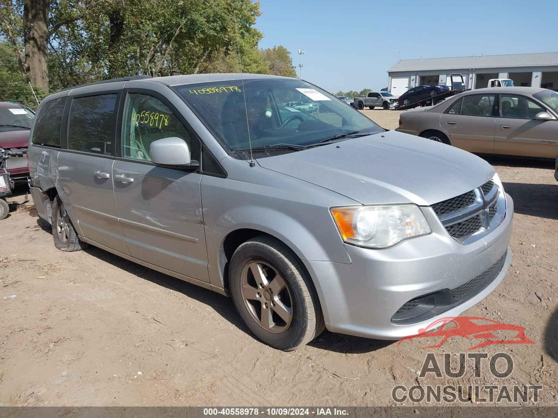 DODGE GRAND CARAVAN 2012 - 2C4RDGCG8CR153426