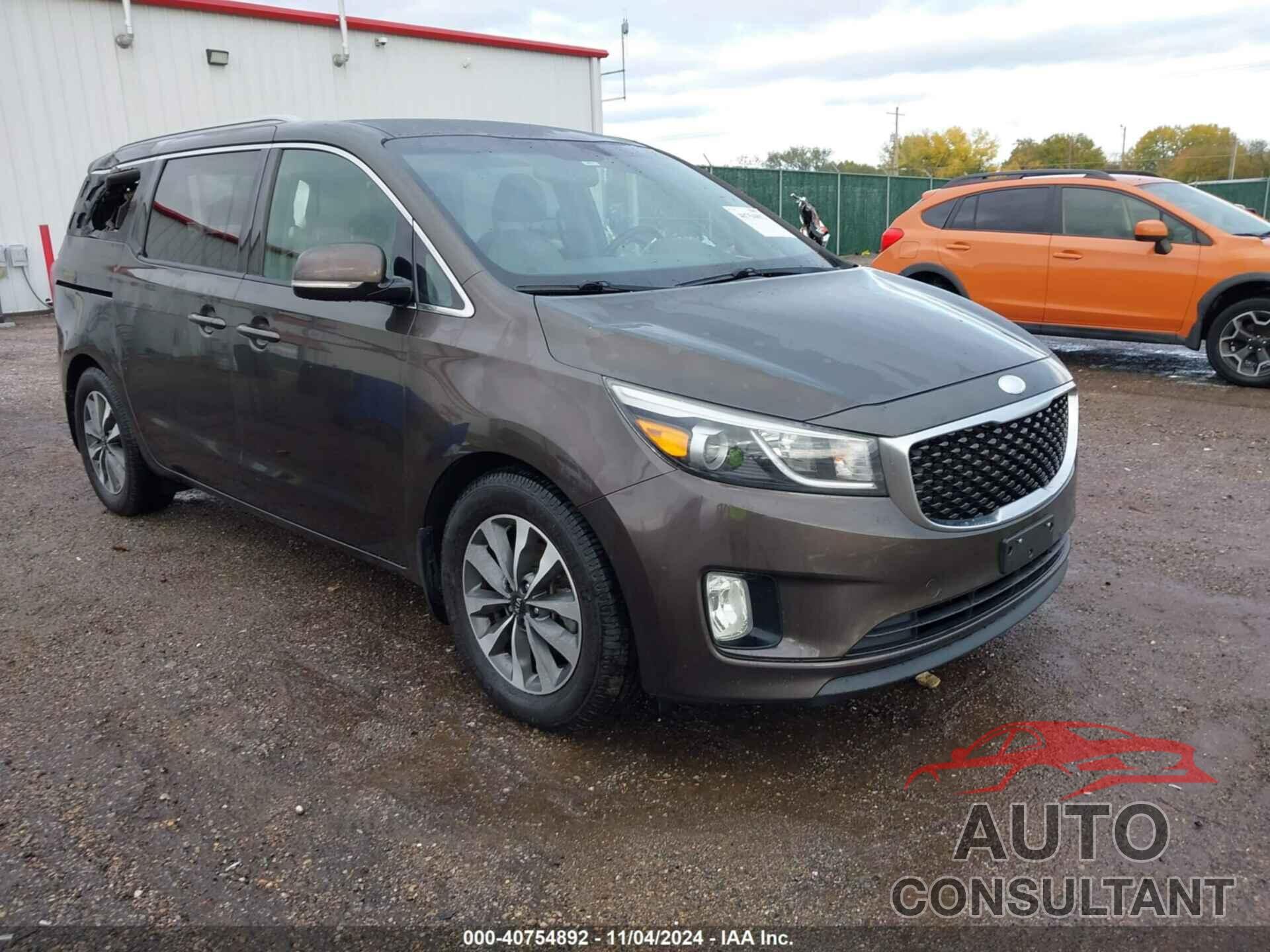 KIA SEDONA 2015 - KNDMC5C11F6019608