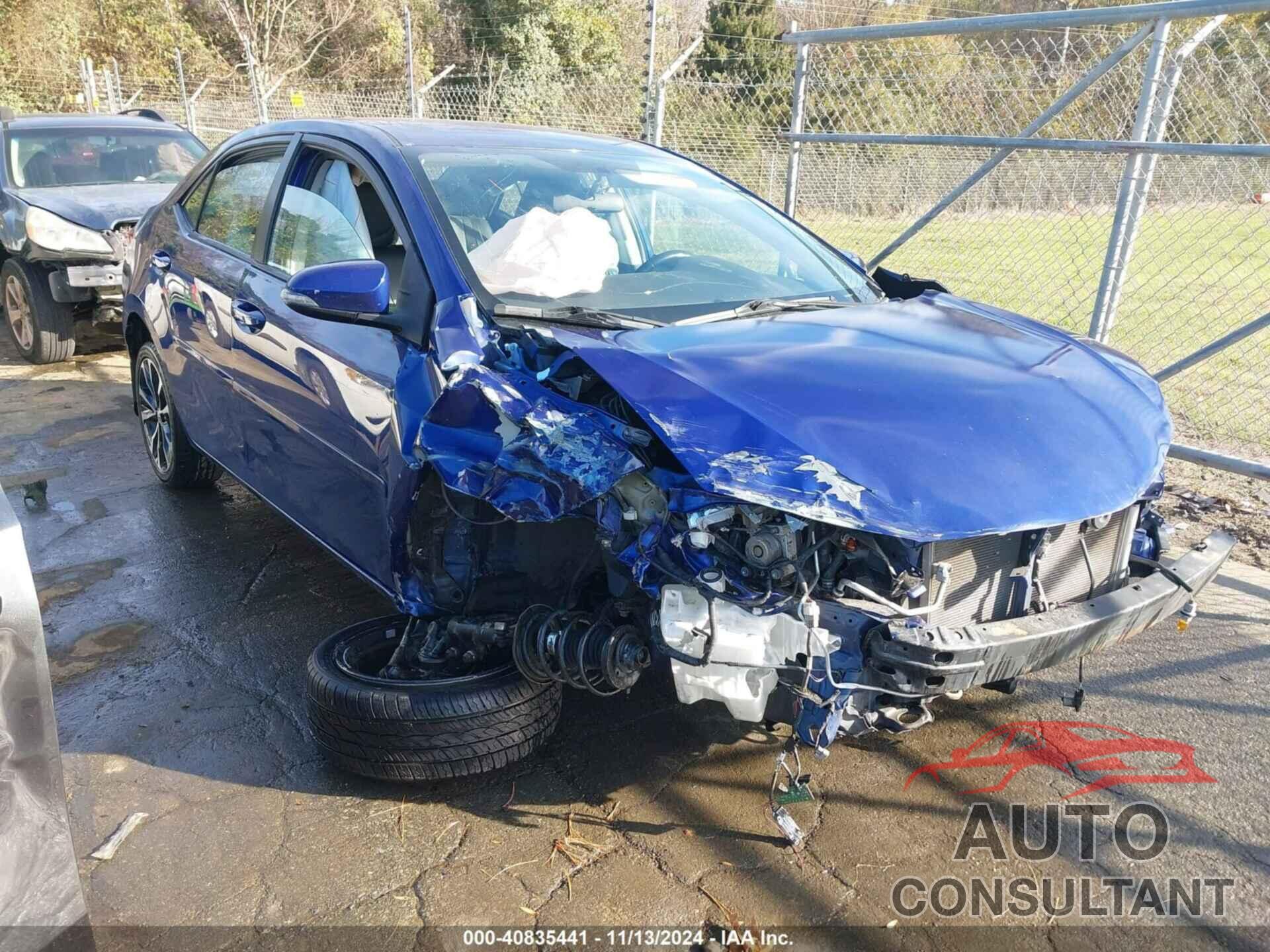 TOYOTA COROLLA 2017 - 2T1BURHE4HC811738