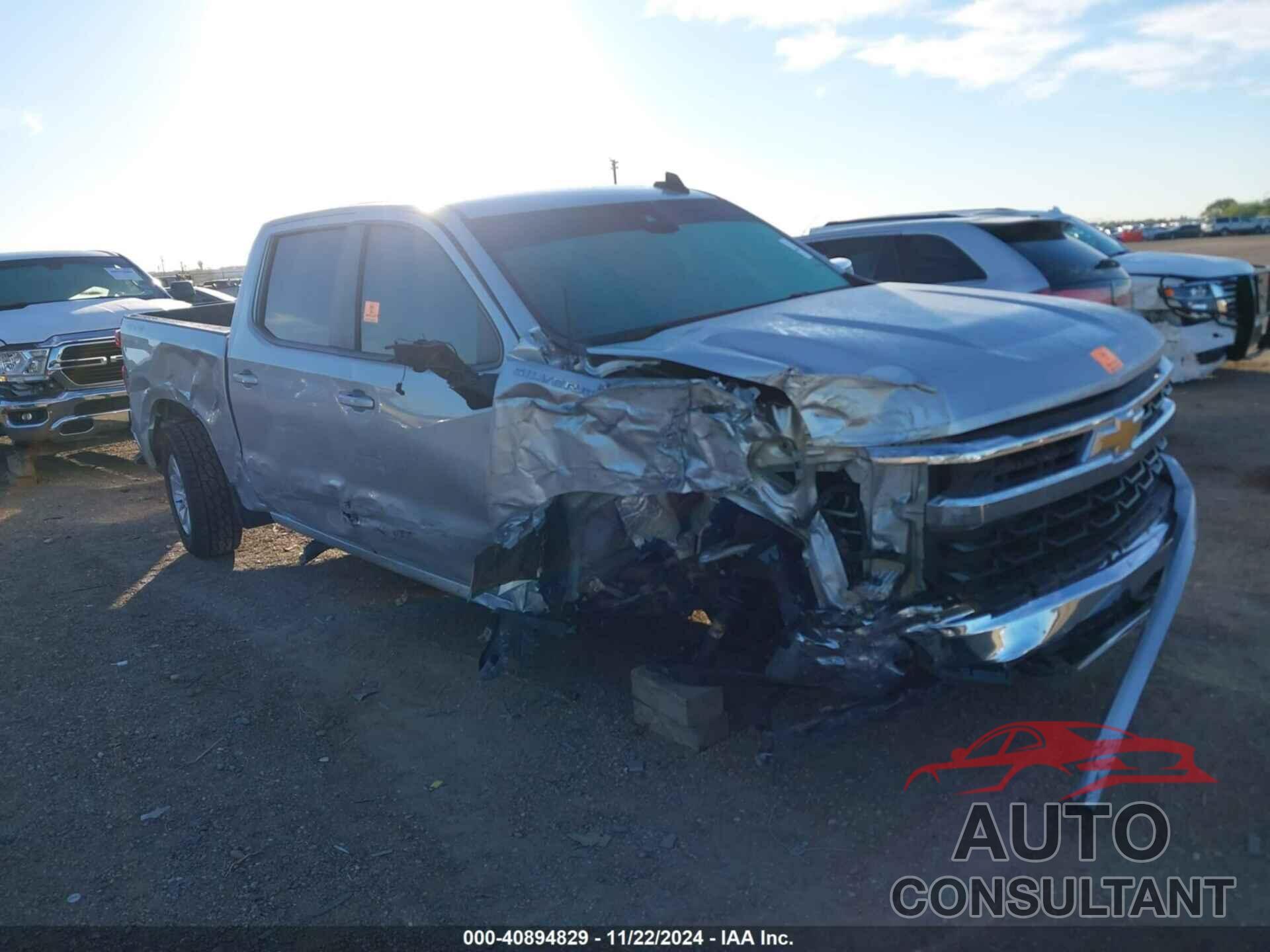 CHEVROLET SILVERADO 1500 2022 - 3GCUDDED4NG540933