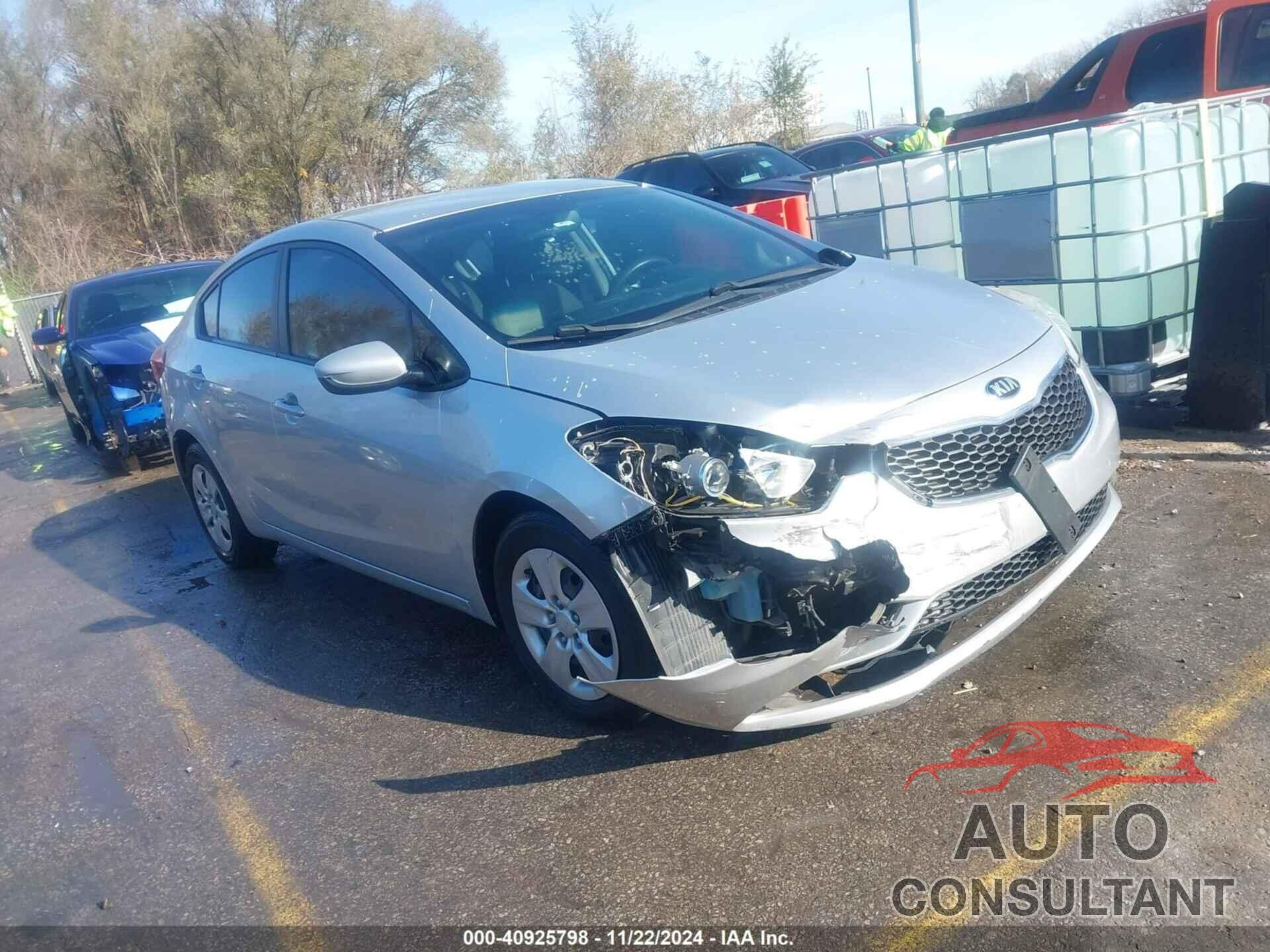 KIA FORTE 2014 - KNAFK4A69E5149707