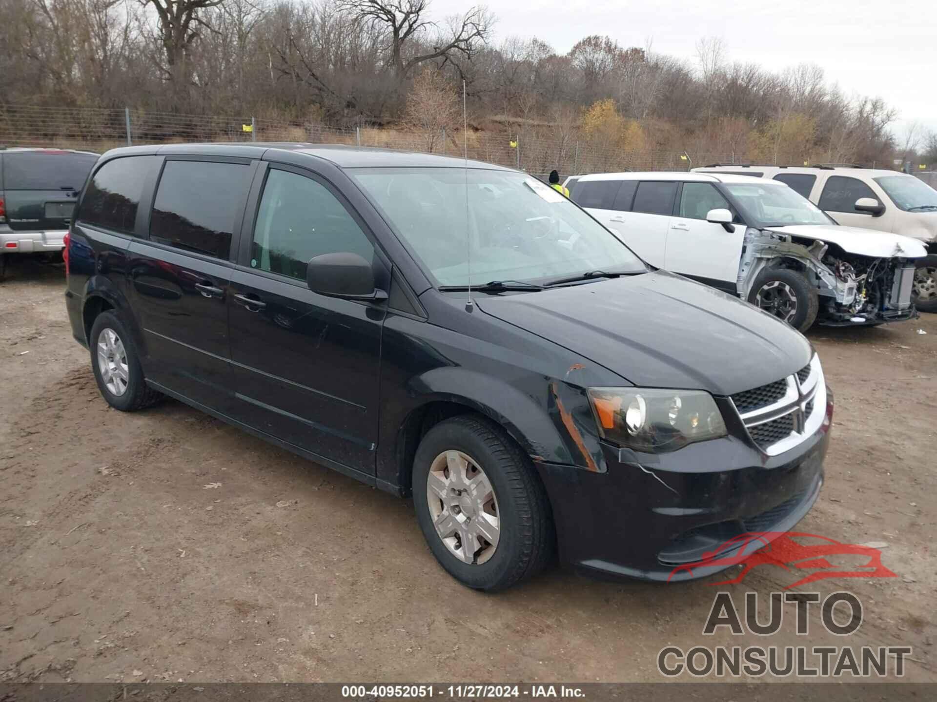 DODGE GRAND CARAVAN 2012 - 2C4RDGBG7CR166055