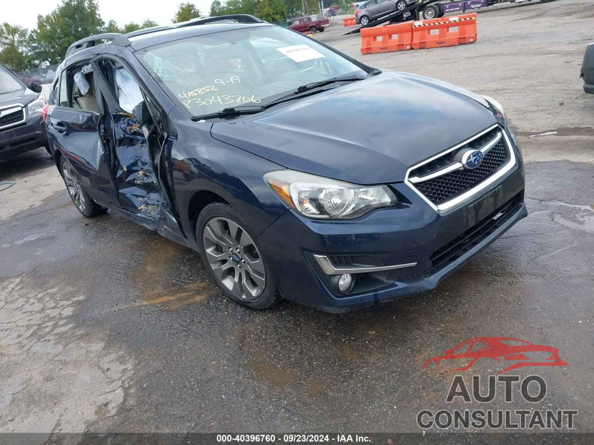 SUBARU IMPREZA 2016 - JF1GPAP62GH226018