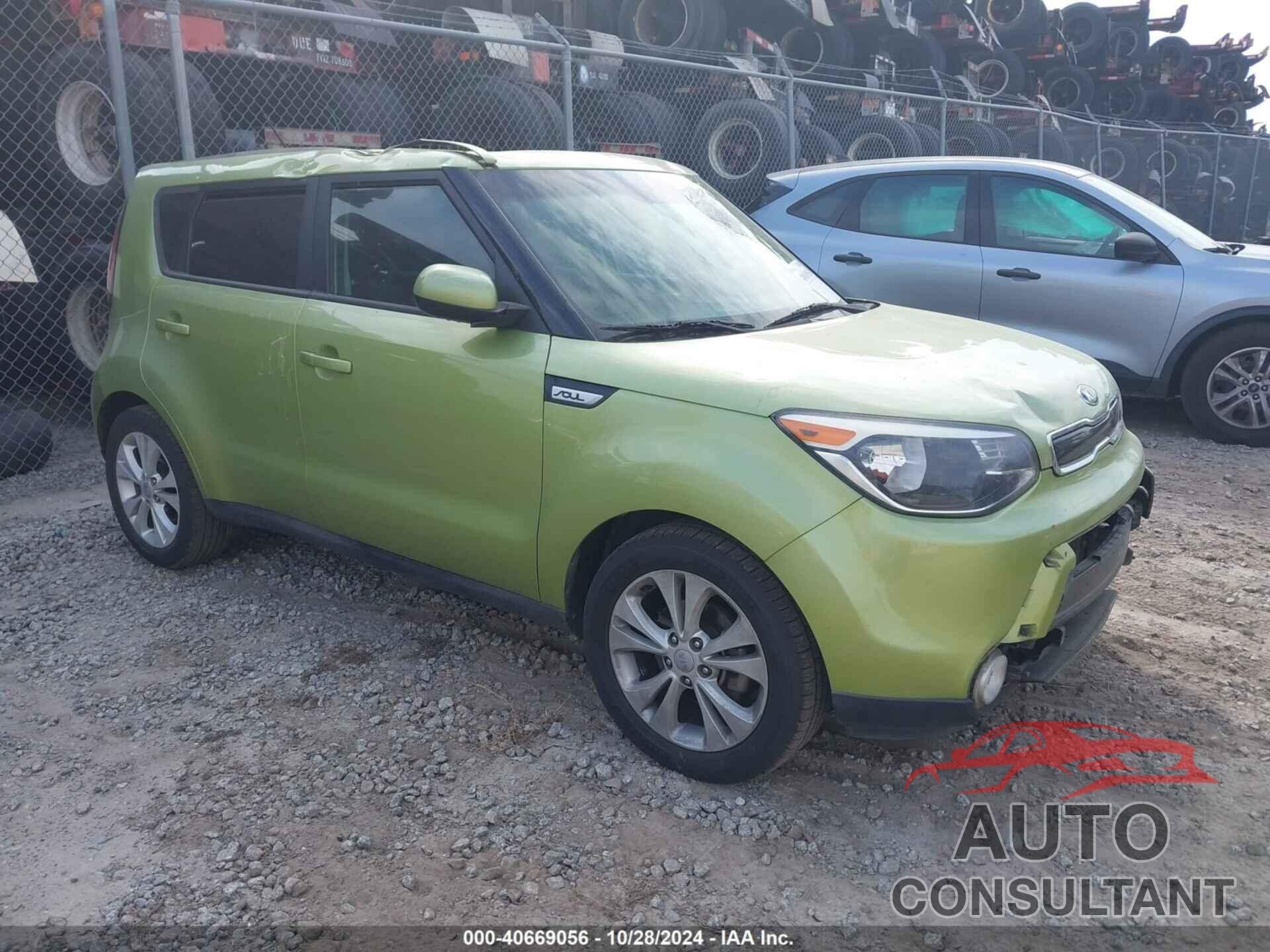 KIA SOUL 2016 - KNDJP3A58G7852609