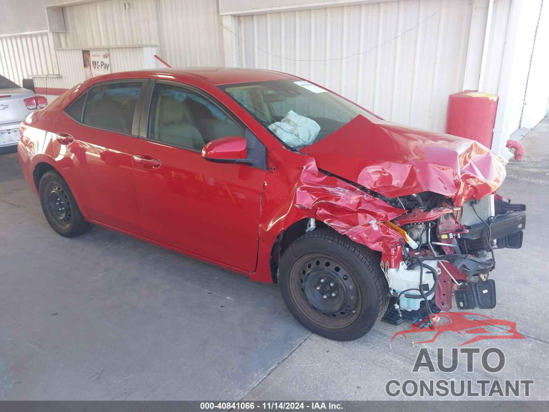 TOYOTA COROLLA 2018 - 2T1BURHE9JC050467