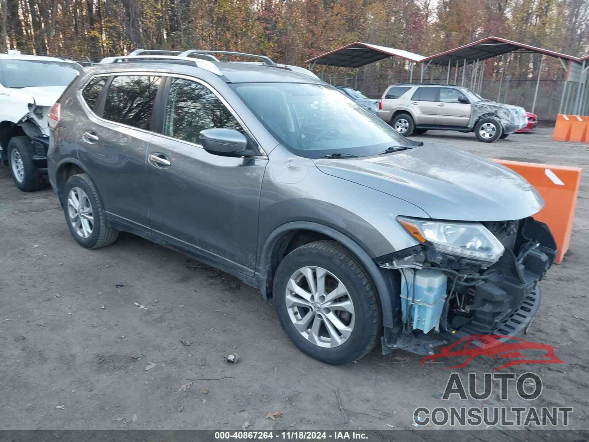 NISSAN ROGUE 2016 - KNMAT2MV5GP672411