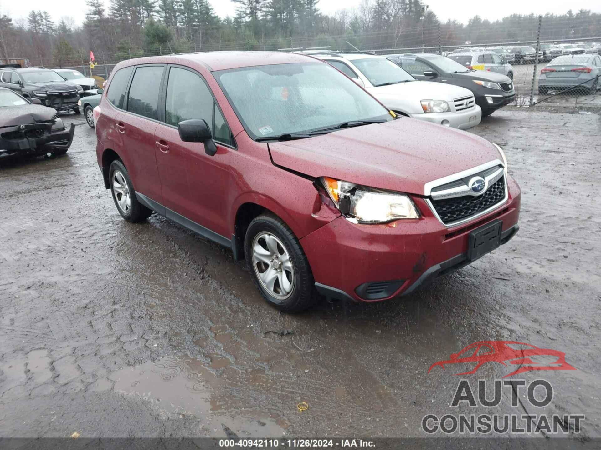 SUBARU FORESTER 2014 - JF2SJAAC8EH474101
