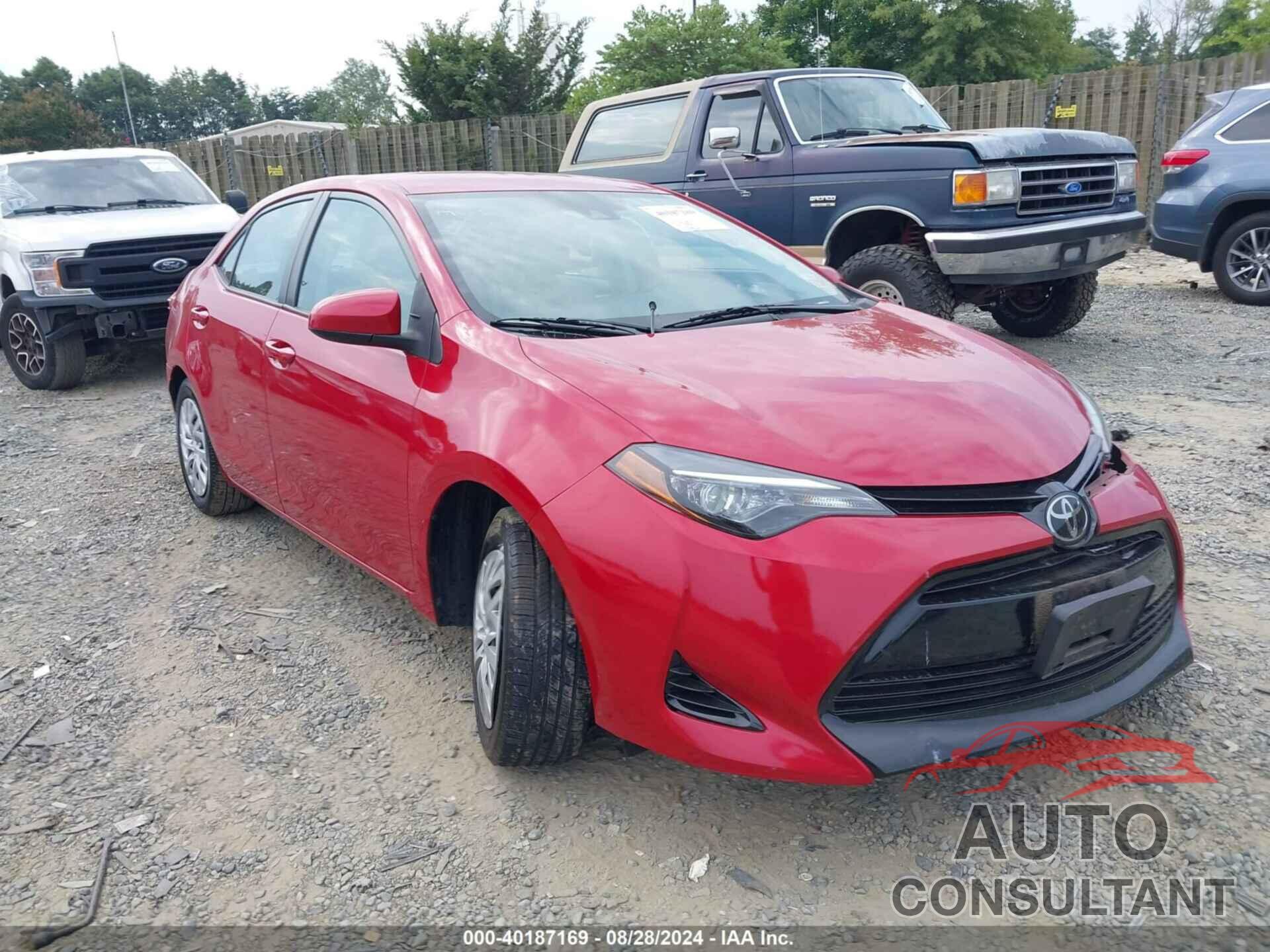 TOYOTA COROLLA 2017 - 2T1BURHE4HC962188