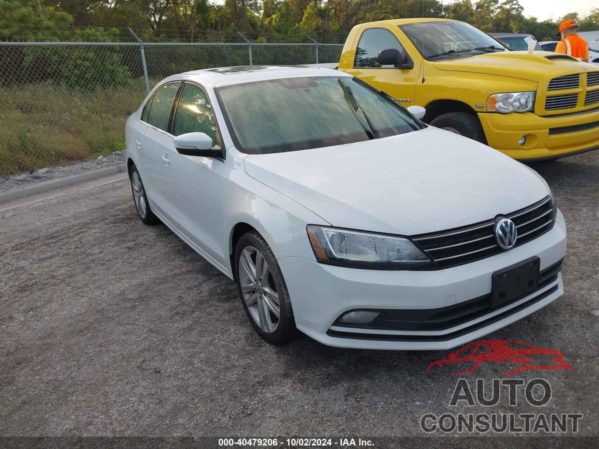 VOLKSWAGEN JETTA 2015 - 3VWL07AJ9FM236954