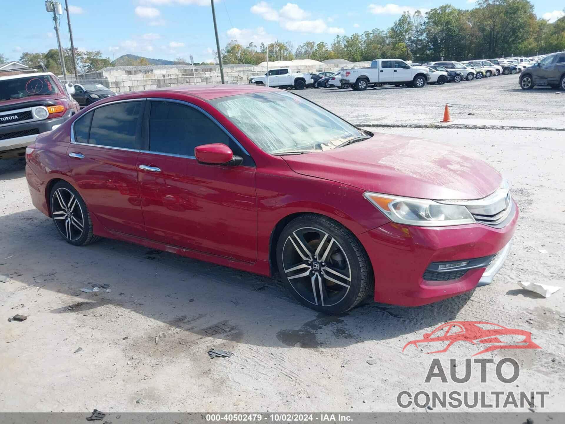 HONDA ACCORD 2017 - 1HGCR2F10HA132133