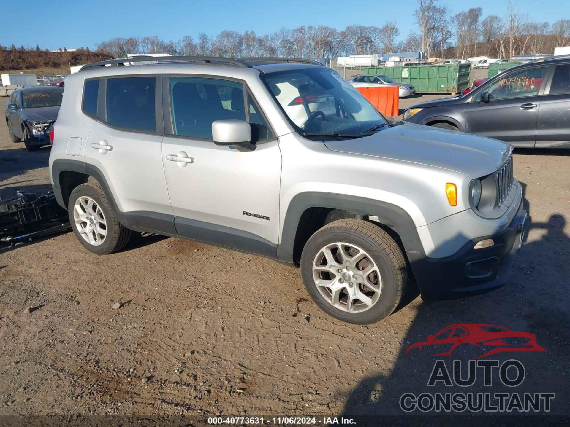 JEEP RENEGADE 2016 - ZACCJBBT6GPC60436